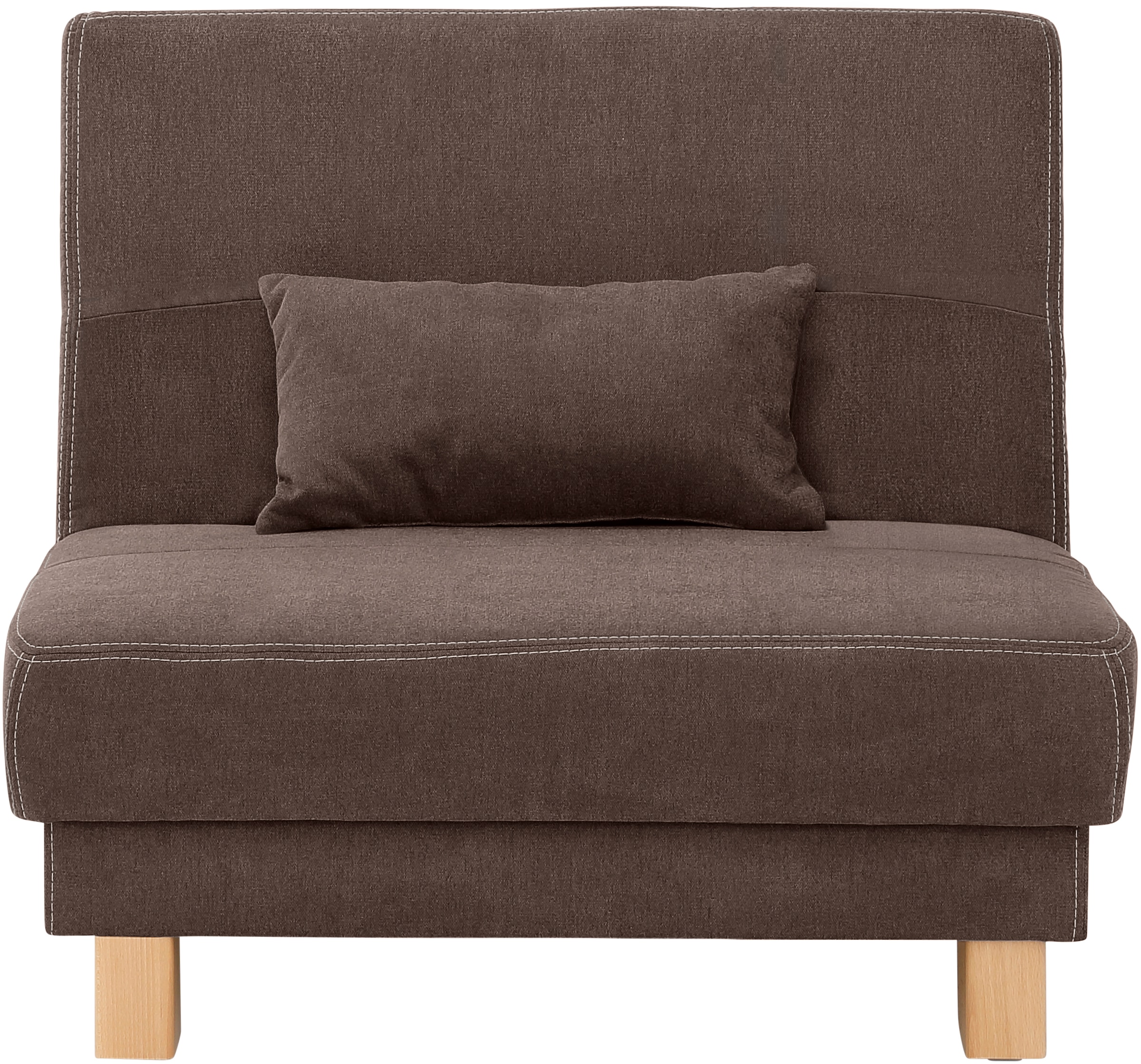 Home affaire Schlafsofa »Gina«, vom Sofa zum Bett mit einem Handgriff, in 4 Breiten, Nierenkissen
