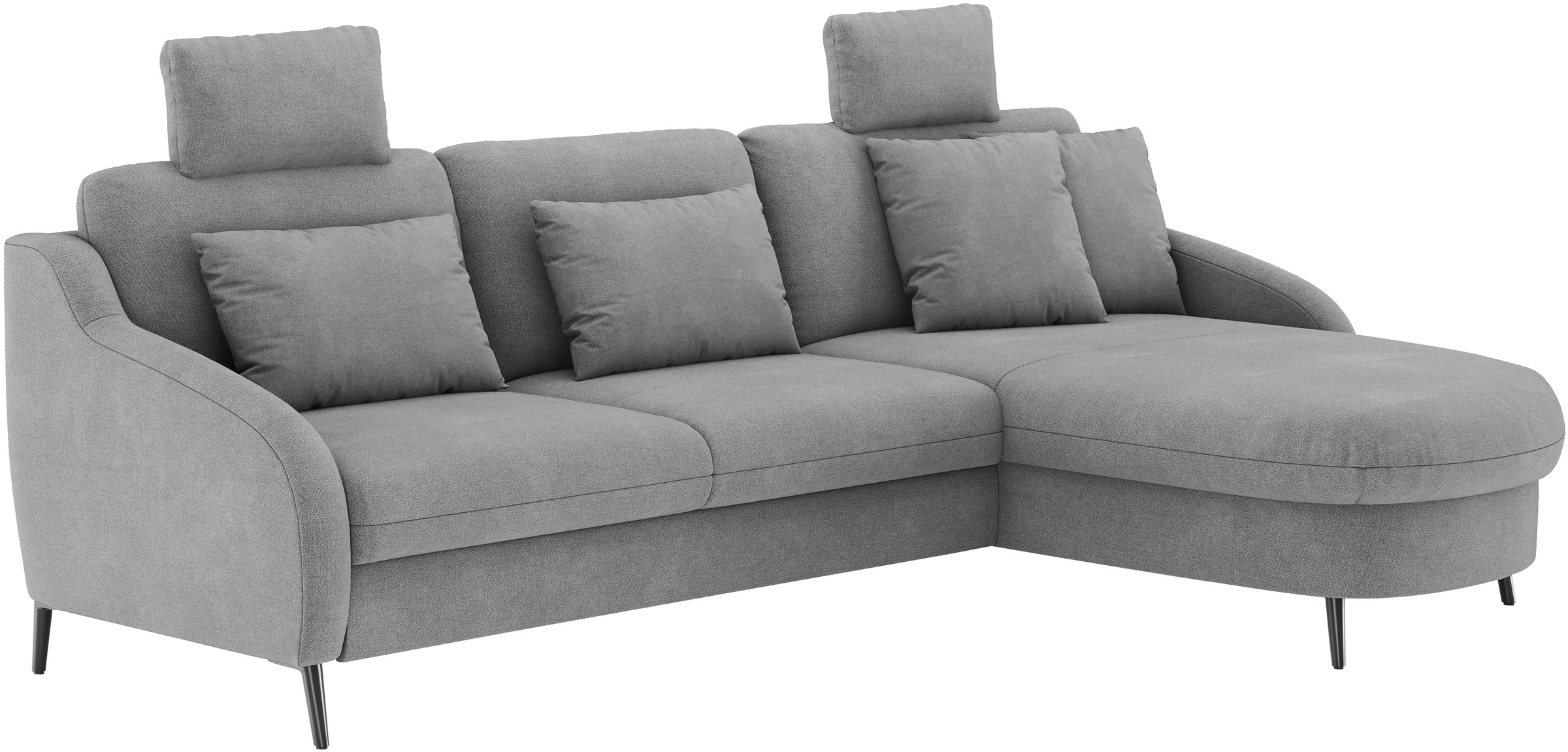 sit&more Ecksofa »Soul L-Form«, wahlweise mit Bettfunktion