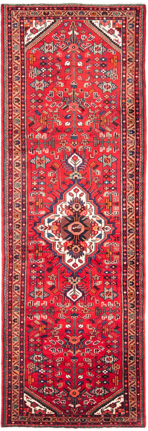 morgenland Orientteppich »Perser - Nomadic - 358 x 120 cm - rot«, rechtecki günstig online kaufen