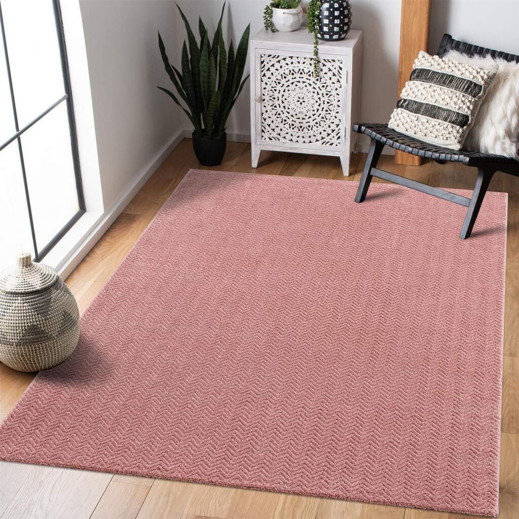 Carpet City Teppich »Friseé-Teppich FANCY805«, rechteckig, 12 mm Höhe, Läuf günstig online kaufen
