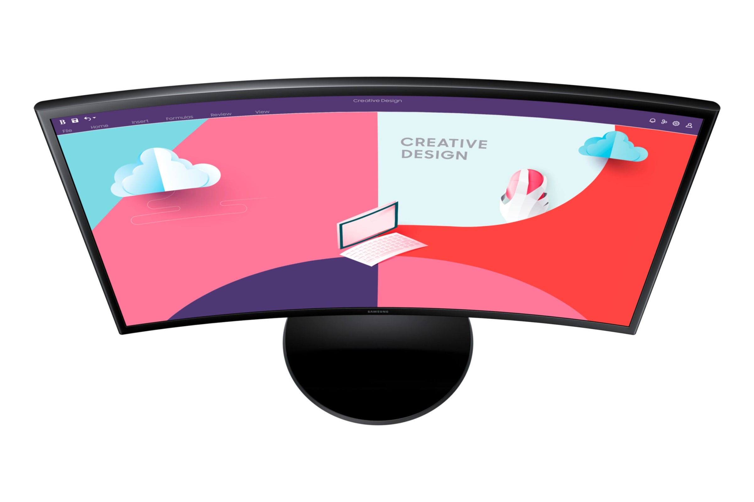 Samsung Curved-LED-Monitor »S24C364EAU«, 59 cm/24 Zoll, 1920 x 1080 px, Full HD, 4 ms Reaktionszeit, 75 Hz