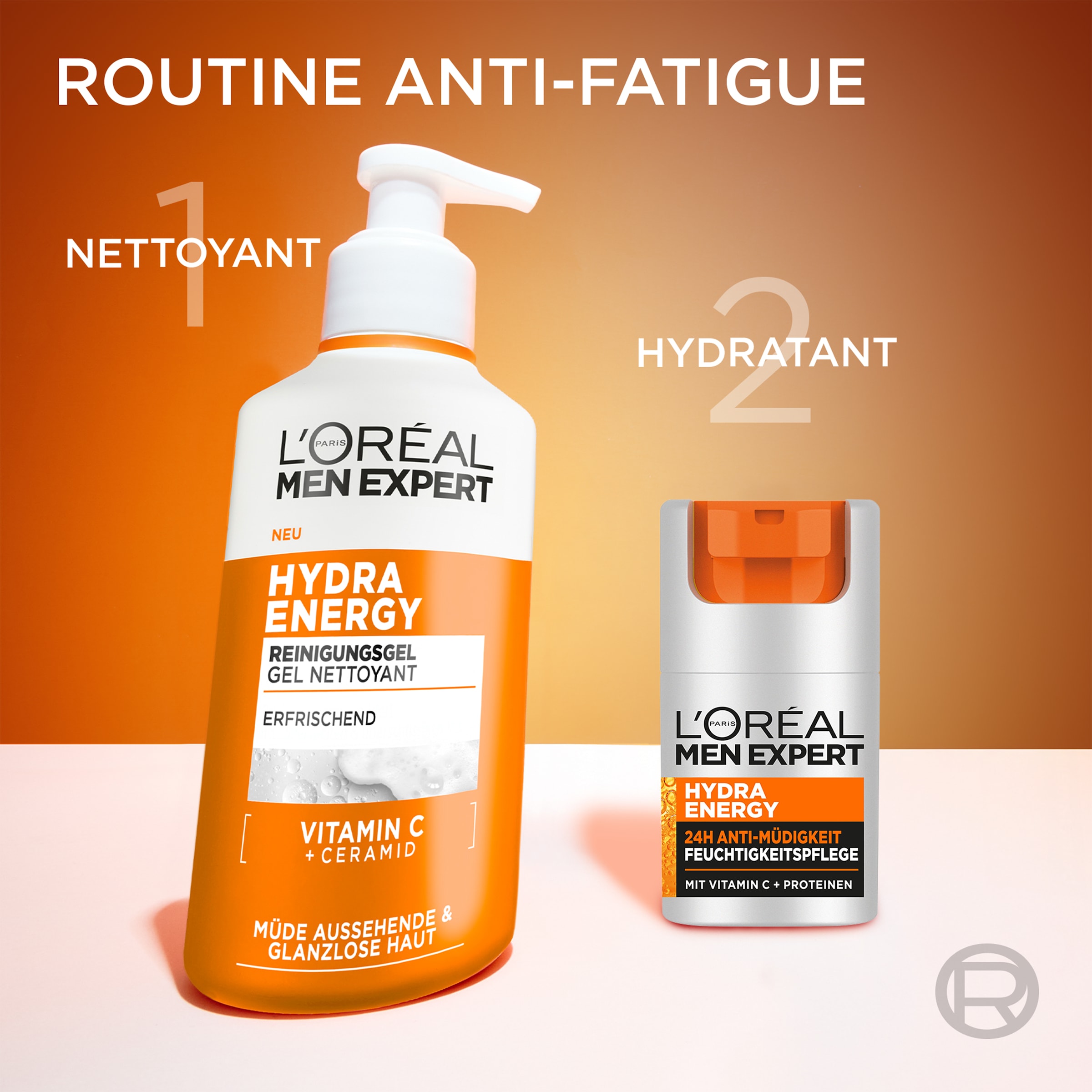 L'ORÉAL PARIS MEN EXPERT Gesichtsreinigungsgel »L'Oréal Men Expert Hydra Energy Reinigungsgel Erfrischend«
