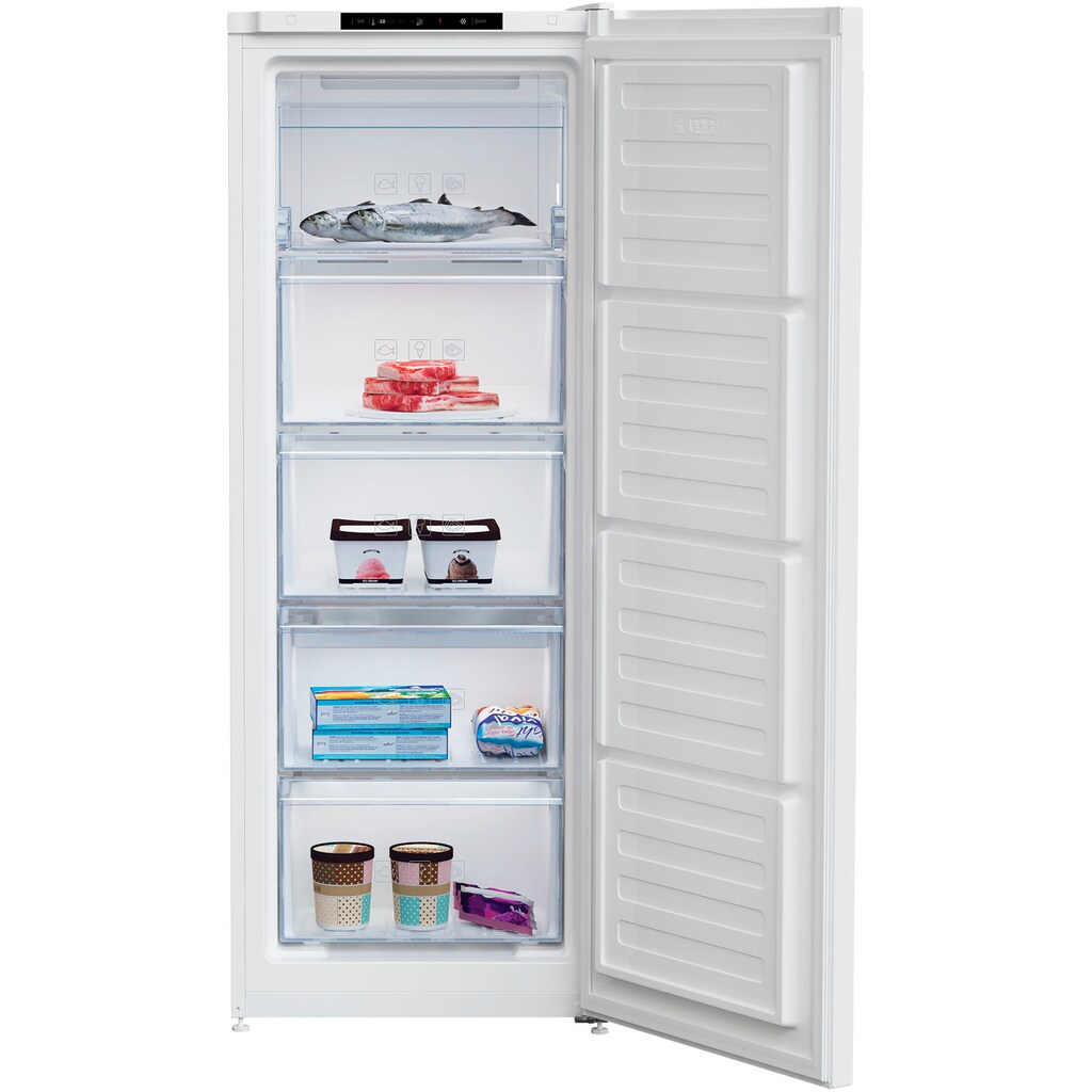 BEKO Gefrierschrank »RFNM200T40WN«, 145,7 cm hoch, 54 cm breit