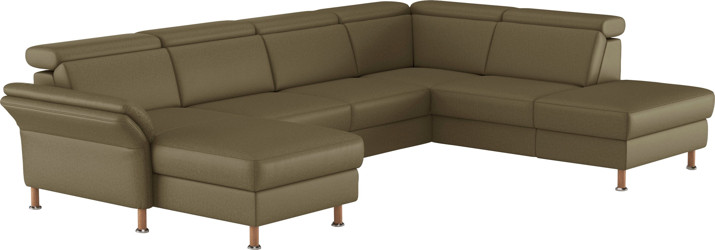 Home affaire Wohnlandschaft »Calypso U-Form«, wahlweise mit motorischer Relaxfunktion