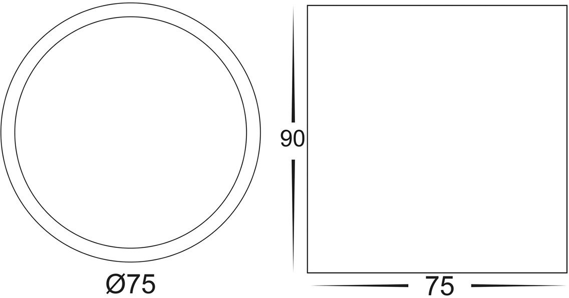 Havit Lighting LED Deckenleuchte »NELLA« LED-Modul Warmweiß