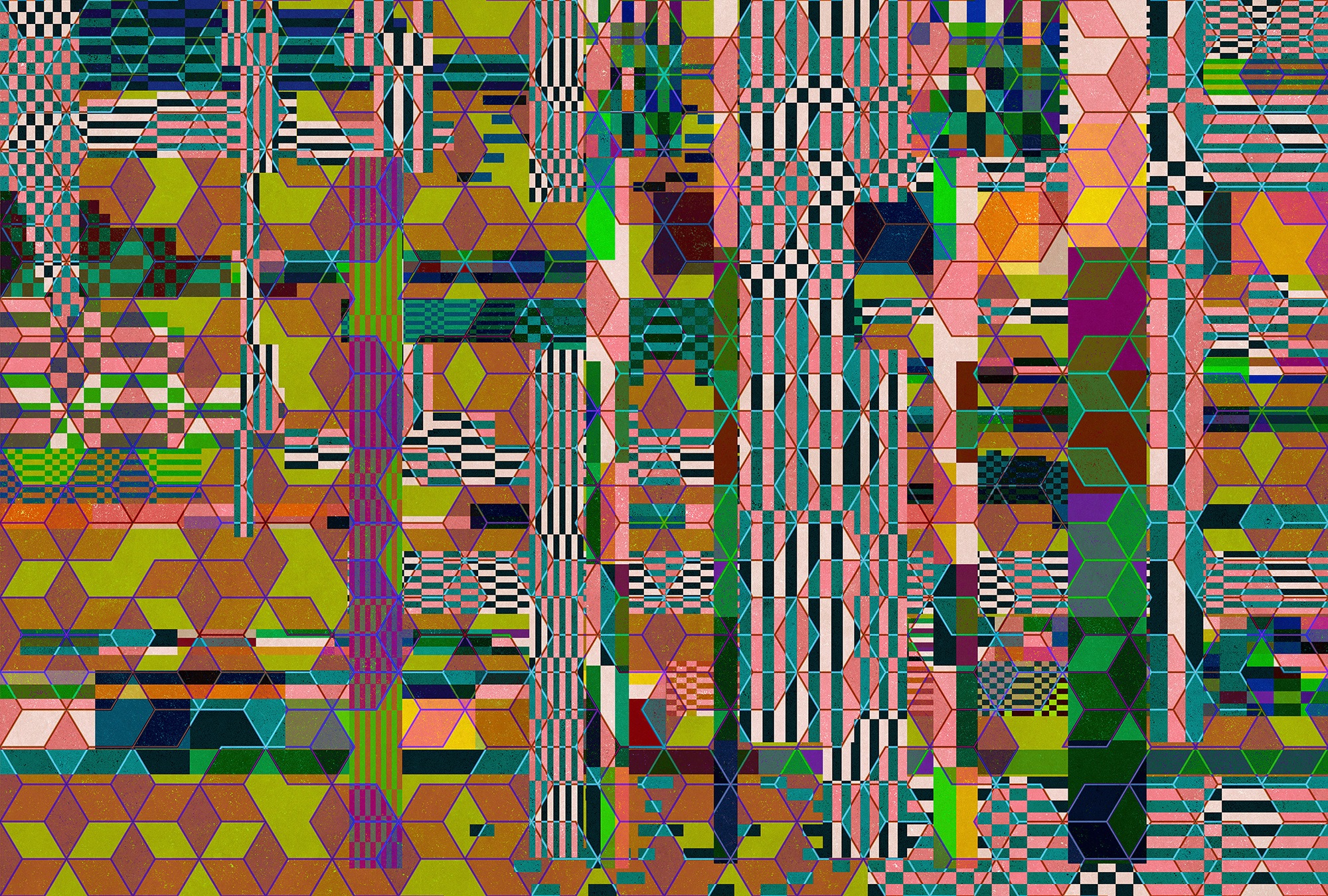 living walls Fototapete »Walls by Patel Mirage« glatt Vlies, Wand günstig online kaufen