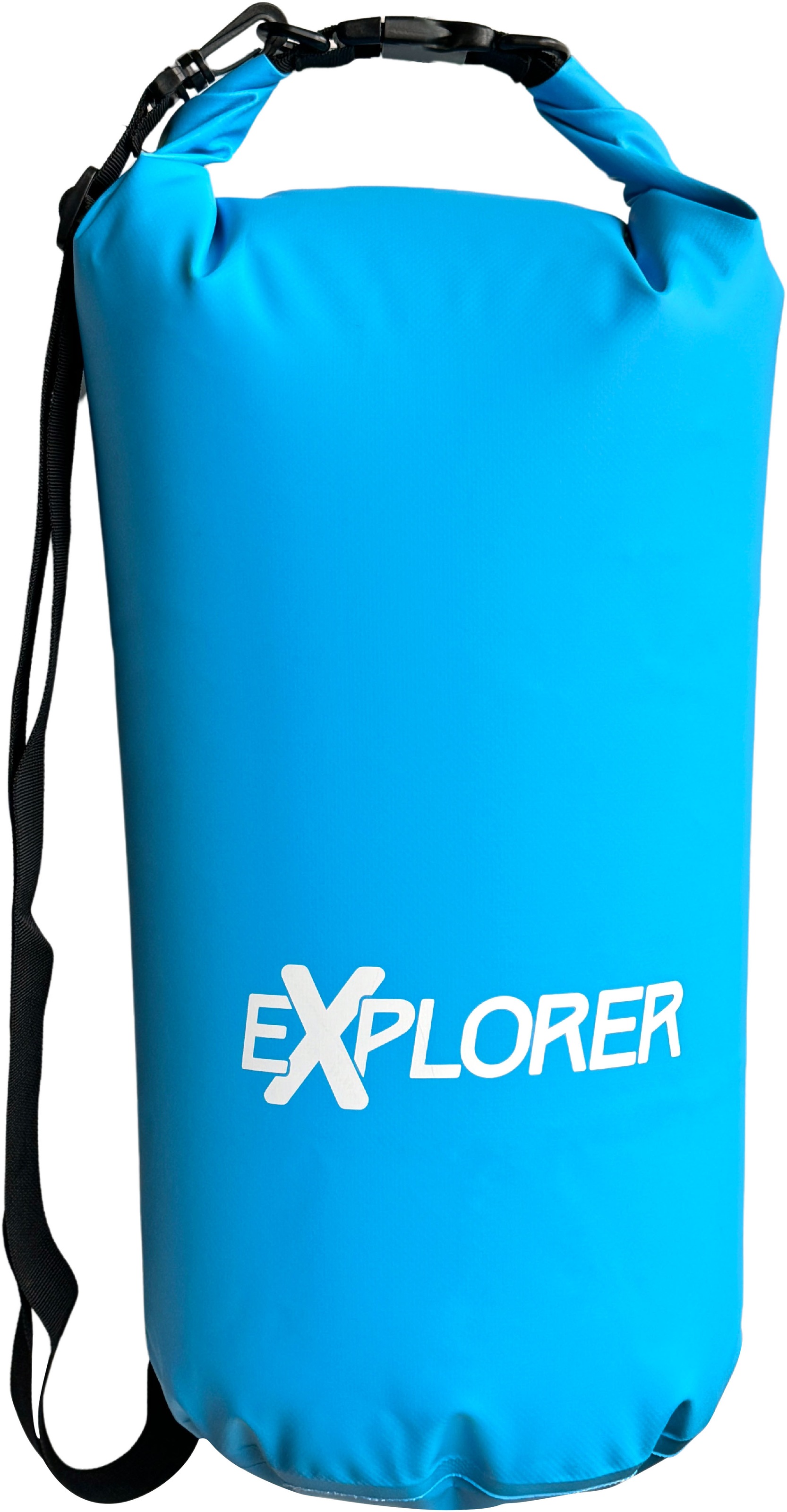 EXPLORER Aufbewahrungstasche »Packsack Rollsack 10 L / 20 L wasserdicht, mit Schultergurt«, (Packung), Rolltop Tasche für Sup Camping Kajak Wandern Angeln Bootfahren Rafting