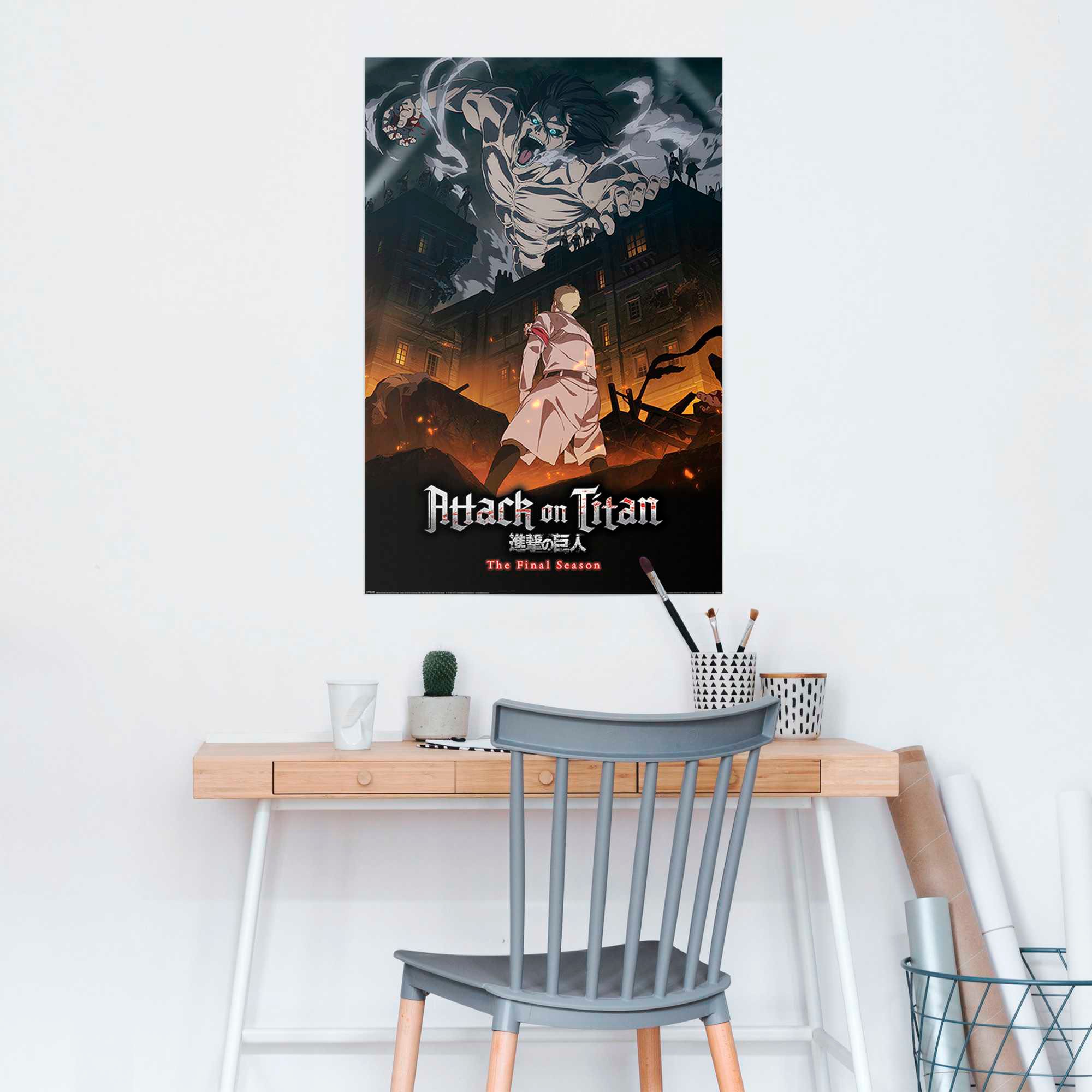 Reinders! Poster »Attack on Titan S4 - eren onslaught« günstig online kaufen