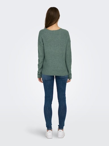 ONLY V-Ausschnitt-Pullover »ONLCAMILLA V-NECK L/S PULLOVER KNT NOOS«