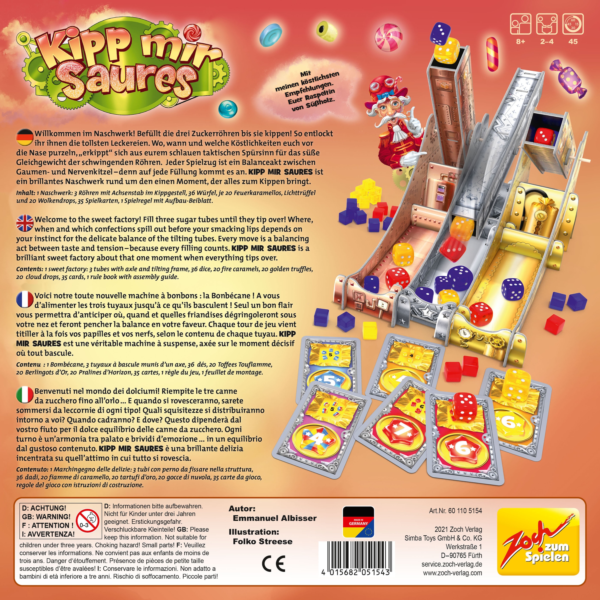 Zoch Spiel »Kipp mir Saures«