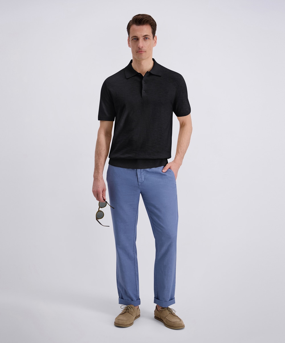 Pierre Cardin Poloshirt »Polo Strick« Regular Fit, Kurzarm, 3-Knopf-Form