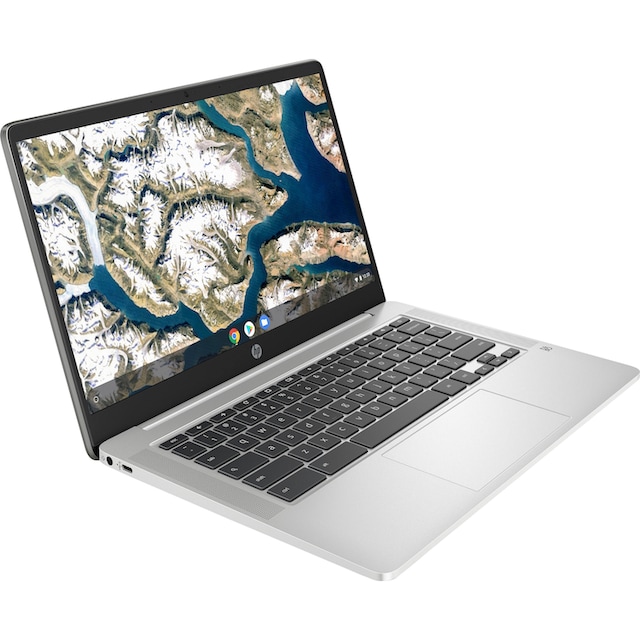 HP Chromebook »14a-na0245ng«, 35,6 cm, / 14 Zoll, Intel, Pentium Silber, UHD  Graphics, 128 GB SSD auf Rechnung kaufen