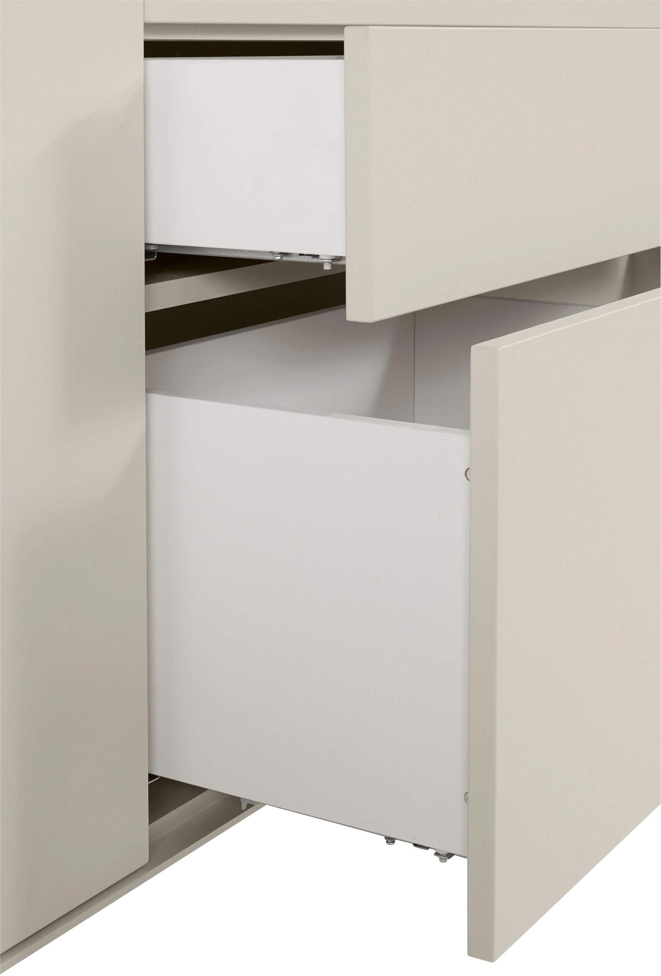 LeGer Home by Lena Gercke Sideboard »Essentials«, Breite: 167cm, MDF lackiert, Push-to-open-Funktion