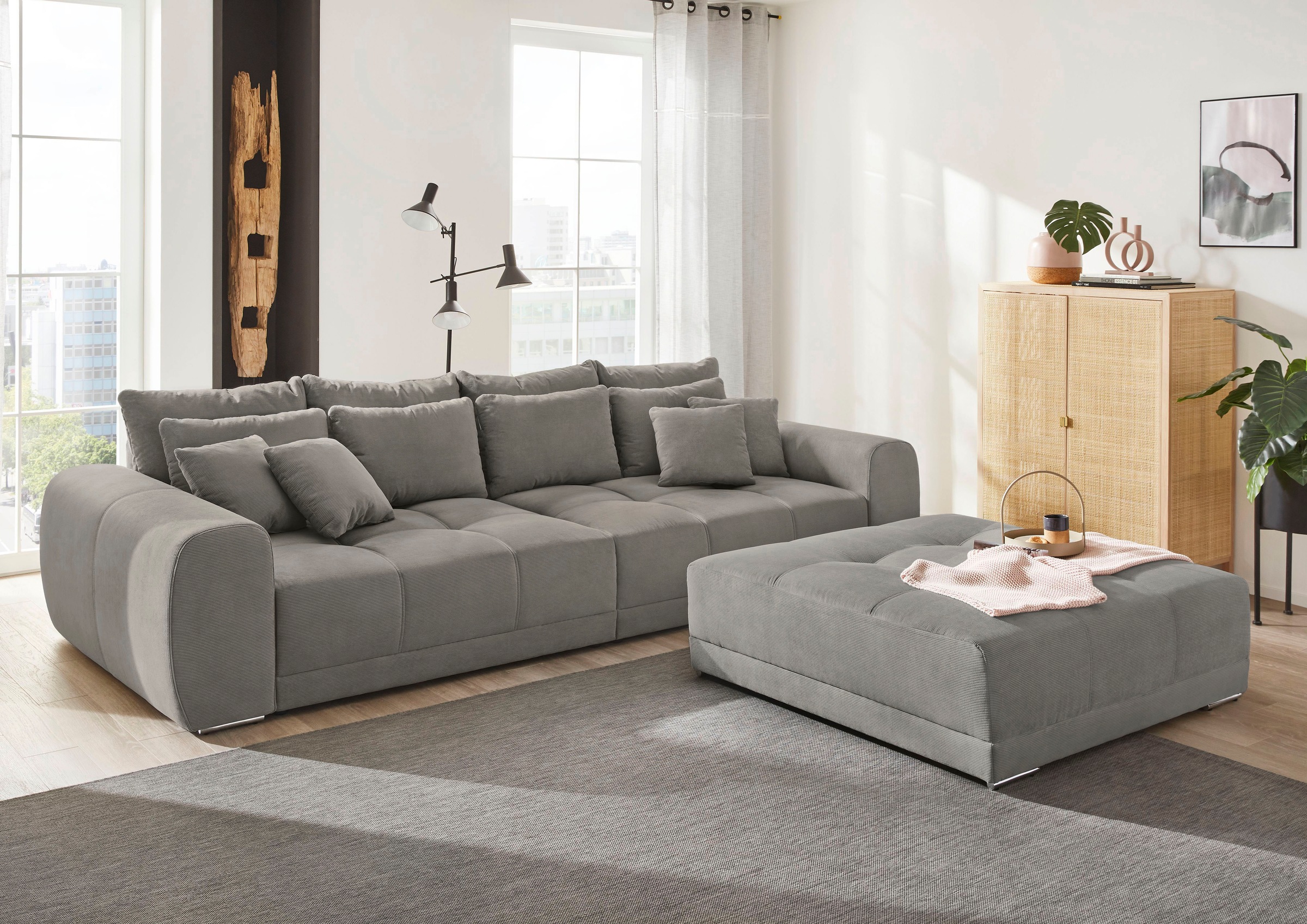 Jockenhöfer Gruppe Hocker »Moldau XXL, B: 120 cm« Mega-Hocker im XXL-Format günstig online kaufen