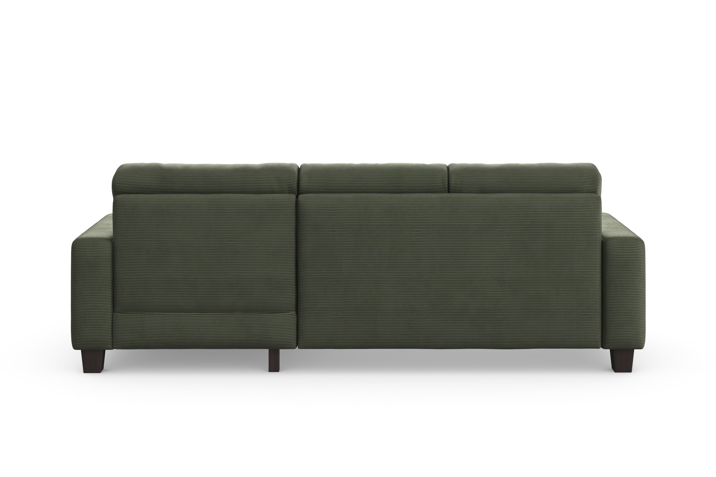Home affaire Ecksofa »Summer L-Form«, mit Recamiere, mit oder ohne Bettfunktion und Bettkasten, Cord-Bezug