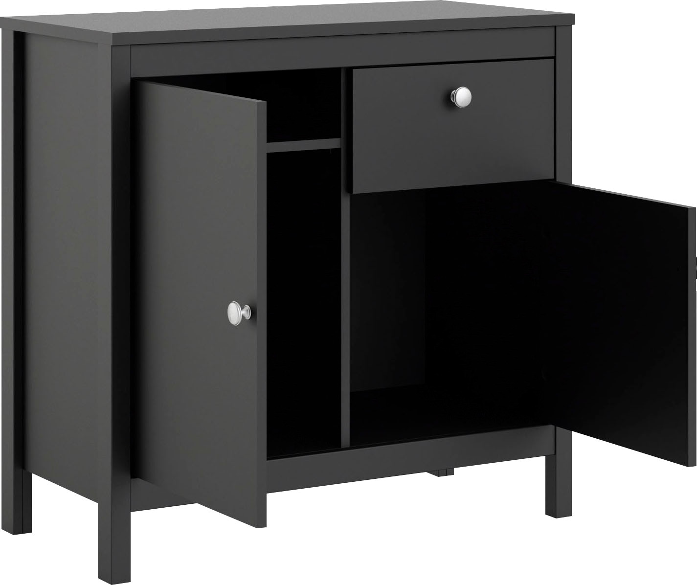 Home affaire Sideboard »Madrid, Aufbewahrung, Schubladenschrank, Sideboard,«, mit 2 Türen und 2 Schublade, Breite 82 cm, Höhe 80 cm