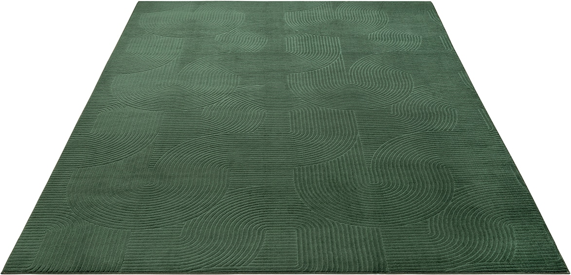 the carpet Teppich »Rio« rechteckig 8 mm Höhe weicher Wohnzimmer Teppich rutschfest 3D-Optik