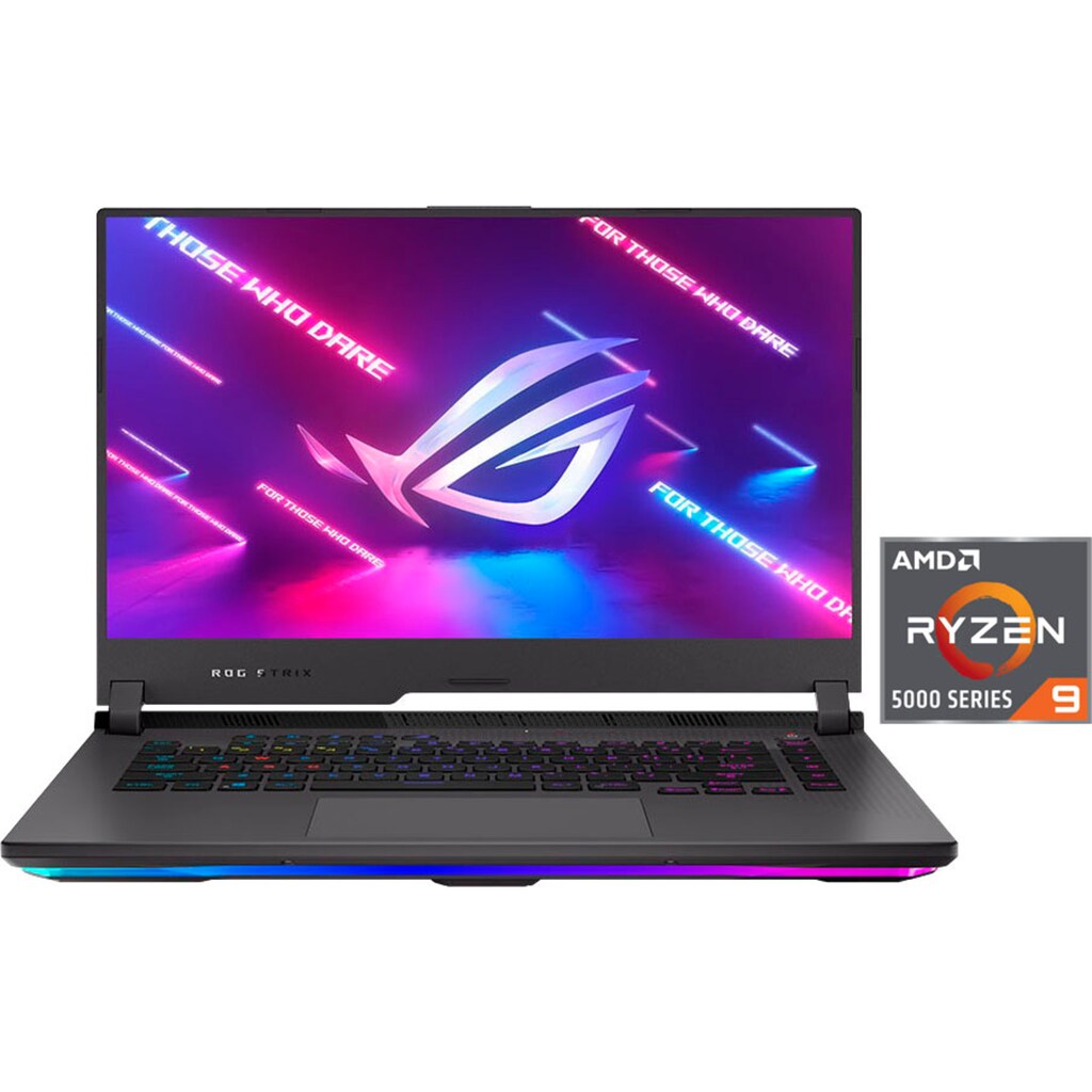 Asus Gaming-Notebook »ROG Strix G15 G513QR-HF253T«, 39,6 cm, / 15,6 Zoll, AMD, Ryzen 9, GeForce RTX 3070, 1000 GB SSD