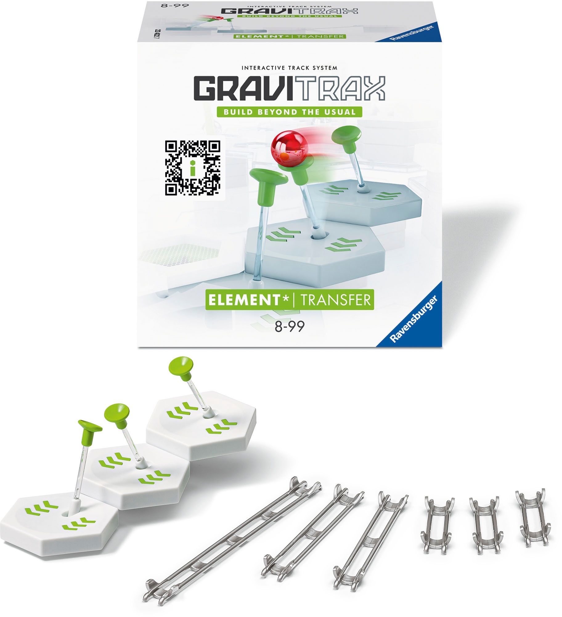Ravensburger Kugelbahn-Bausatz »GraviTrax Element Transfer«, Made in Europe