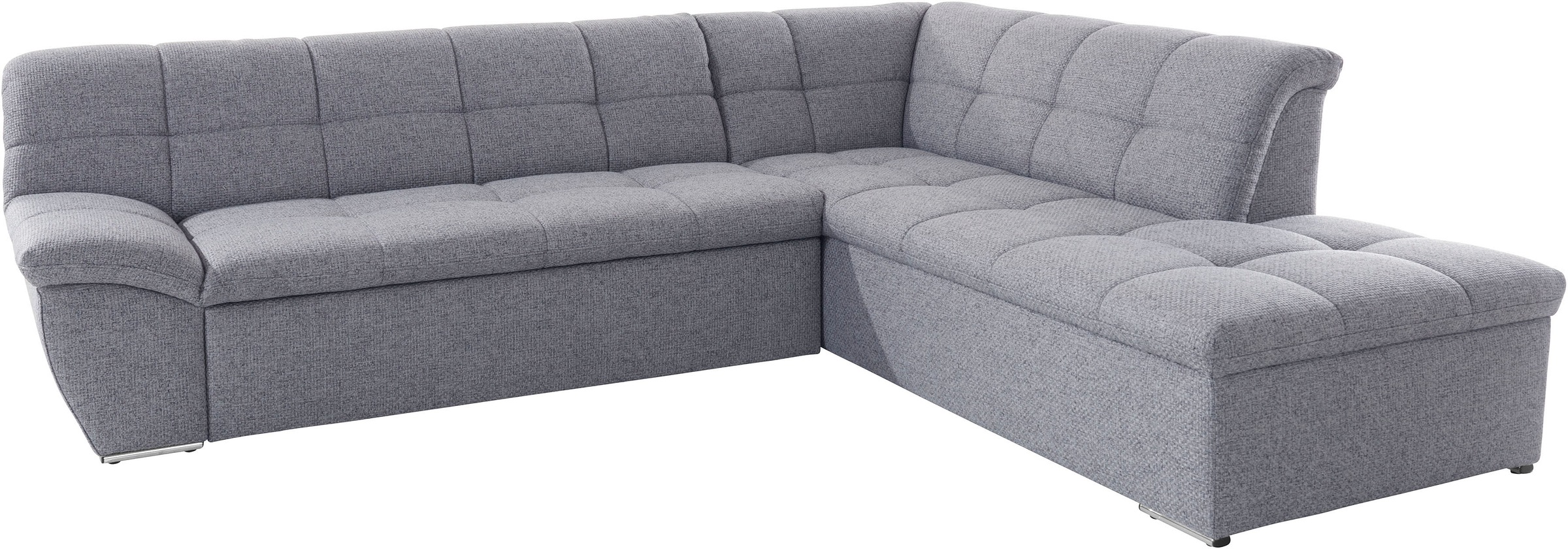 DOMO collection Ecksofa »Lagoa L-Form«, wahlweise mit Bettfunktion, frei im Raum stellbar, große Farbvielfalt