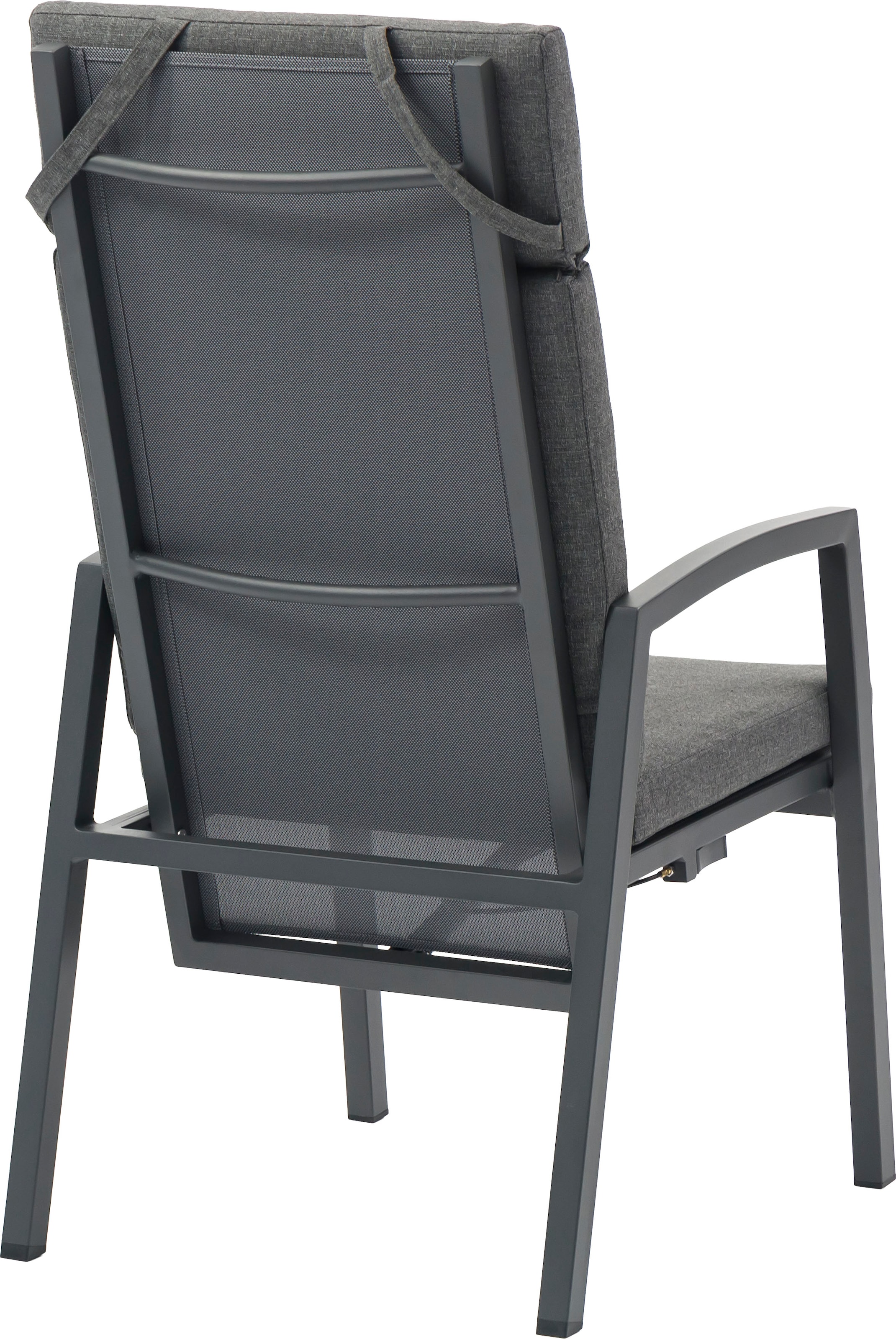 OTTO home Garten-Essgruppe »Maruja« Set, 6x Sessel, 6x Auflage, 1x Tisch, 13 tlg. bestehend aus 1 Tisch, 6 Stühlen und 6 Sitzauflagen