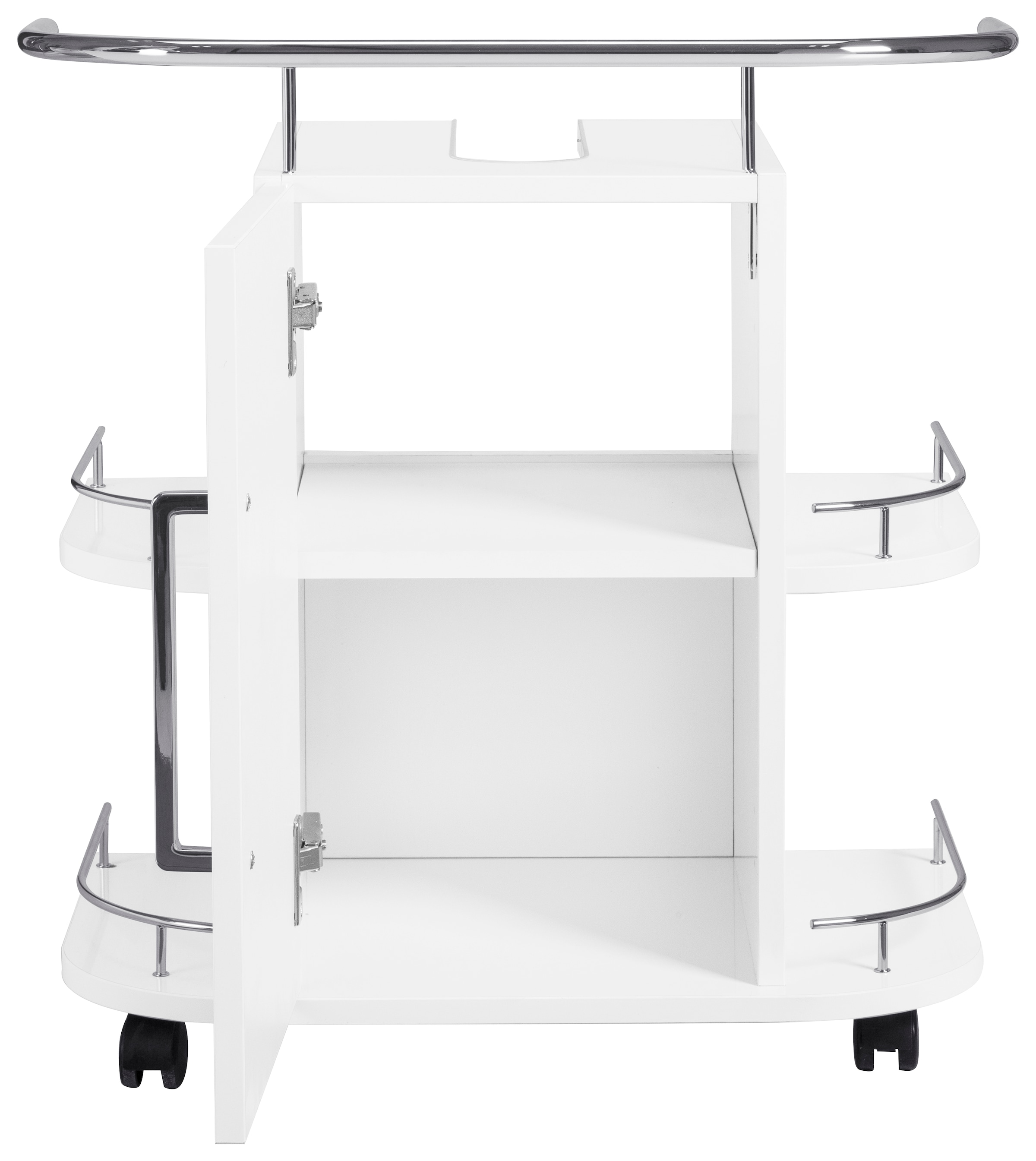 OPTIFIT Waschbeckenunterschrank »Napoli«, mit Soft-Close-Funktion Rechnung auf und Rollen, 60 Breite kaufen cm