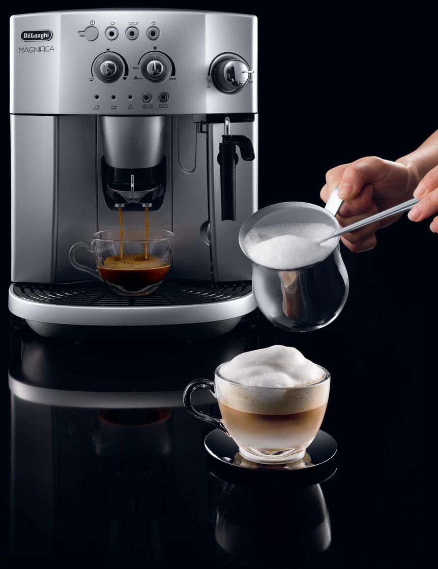 De'Longhi Kaffeevollautomat »Magnifica ESAM 4008.S«, Silber