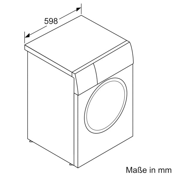 BOSCH Waschmaschine Serie 8 »WGB244040«, 9 kg, 1400 U/min, Iron Assist reduziert dank Dampf 50 % der Falten