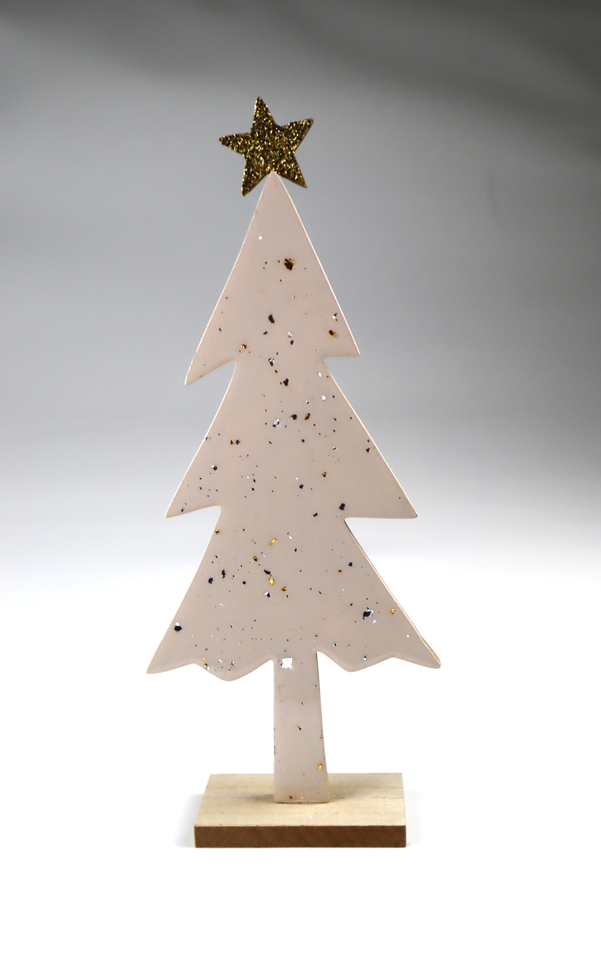 AM Design Dekobaum »Dekofigur aus Holz« 6er Set, BxH: 13x41,5 cm günstig online kaufen