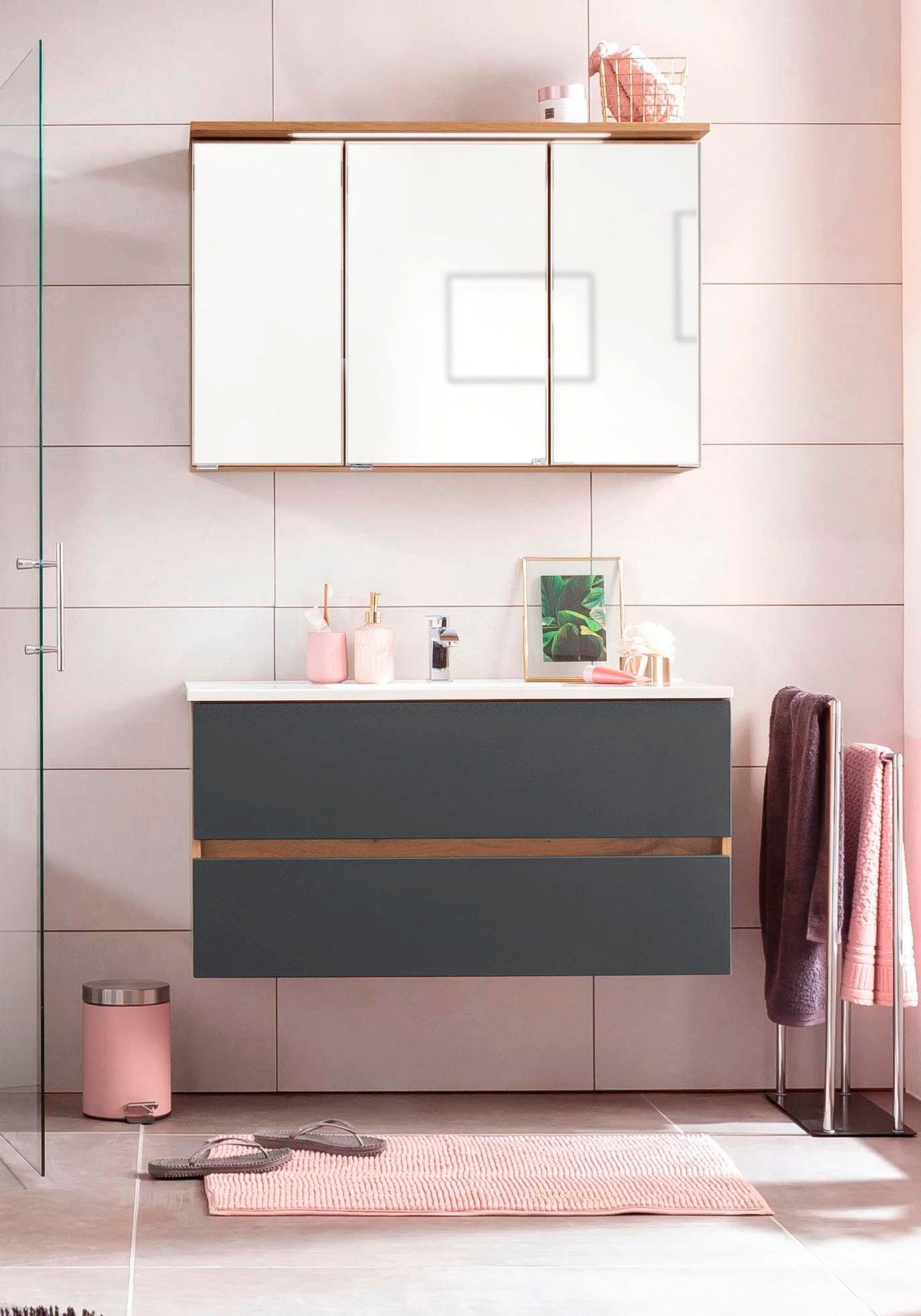 welltime Badmöbel-Set »Lucca« 2 Stk. tlg. günstig online kaufen