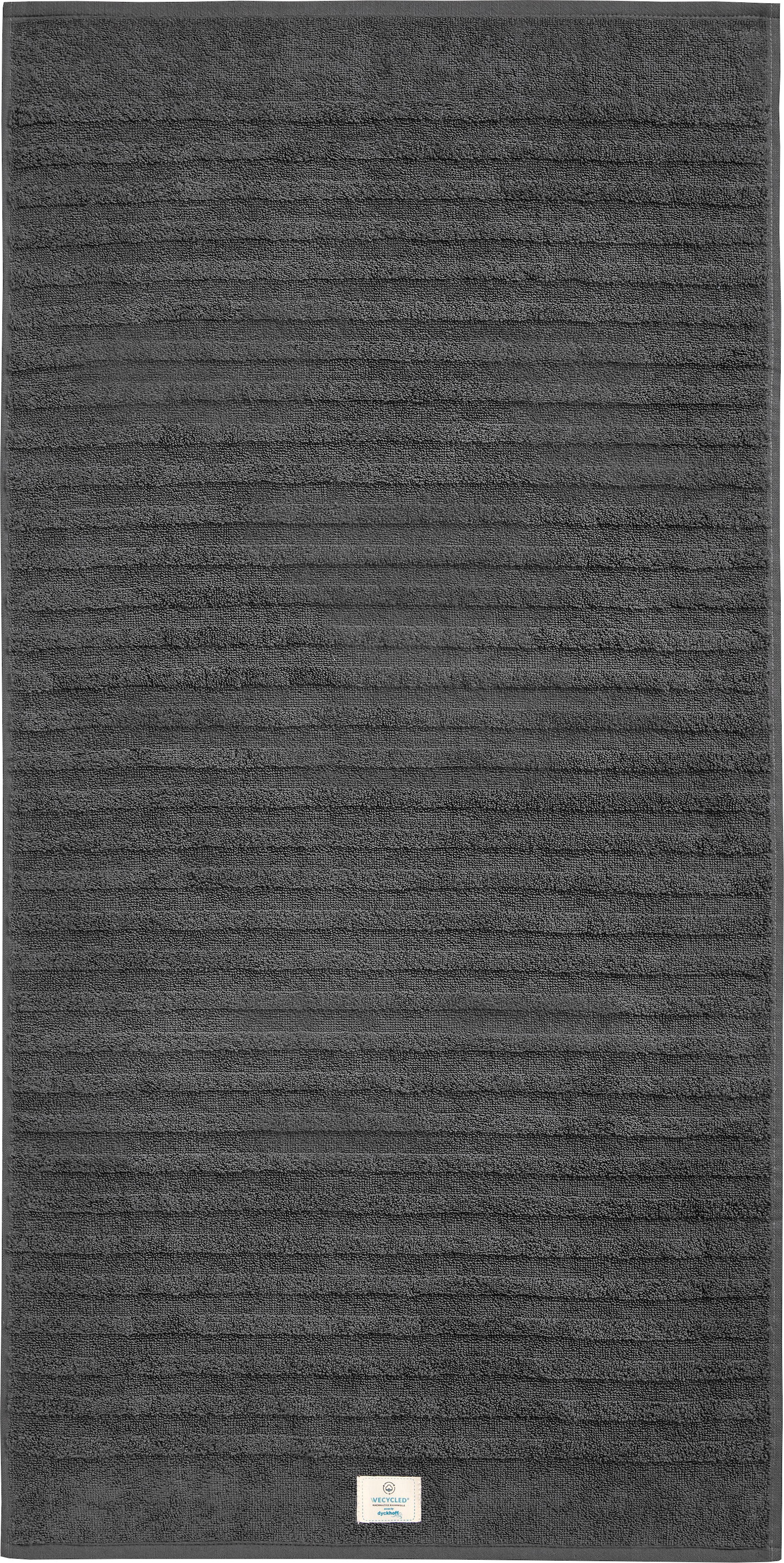 Dyckhoff Handtuch Set »Wecycled«, (Set, 3 St., 2x 50x100 cm-1x 70x140 cm), 2 Handtücher (50x100cm), 1 Duschtuch (70x140cm)
