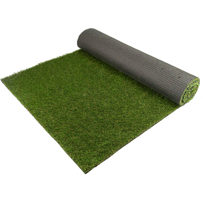 PRIMAFLOR-IDEEN IN TEXTIL Kunstrasen »WOODLAND« rechteckig 29 mm Höhe natürliche Optik, mit Drainagefunktion, ideal für Balkon & Terrasse grün...