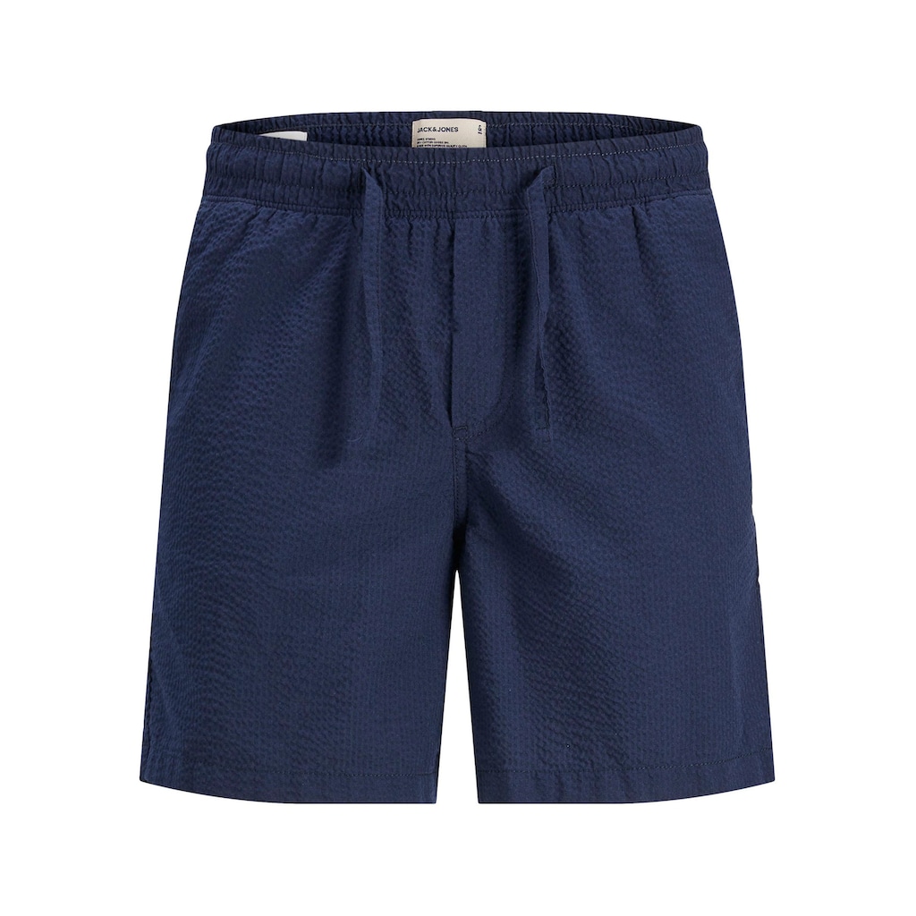 Jack & Jones Sweatshorts »JPSTJEFF JJJOGGER SEERSUCKER DEK SN«