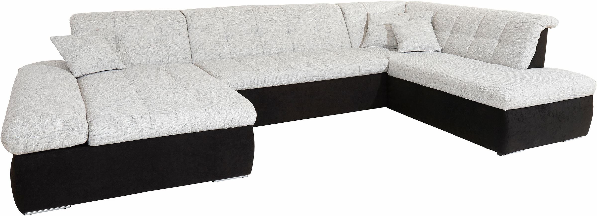 DOMO collection Wohnlandschaft »Moric U-Form, auch in Cord, Breite 353cm, v günstig online kaufen