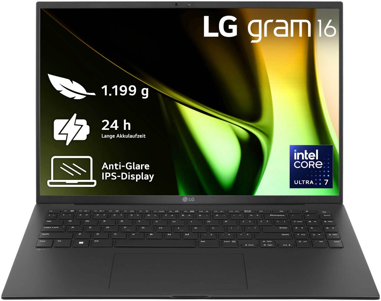 LG Business-Notebook »Gram 16" Ultralight Laptop, IPS-Display, 16 GB RAM, Windows 11...