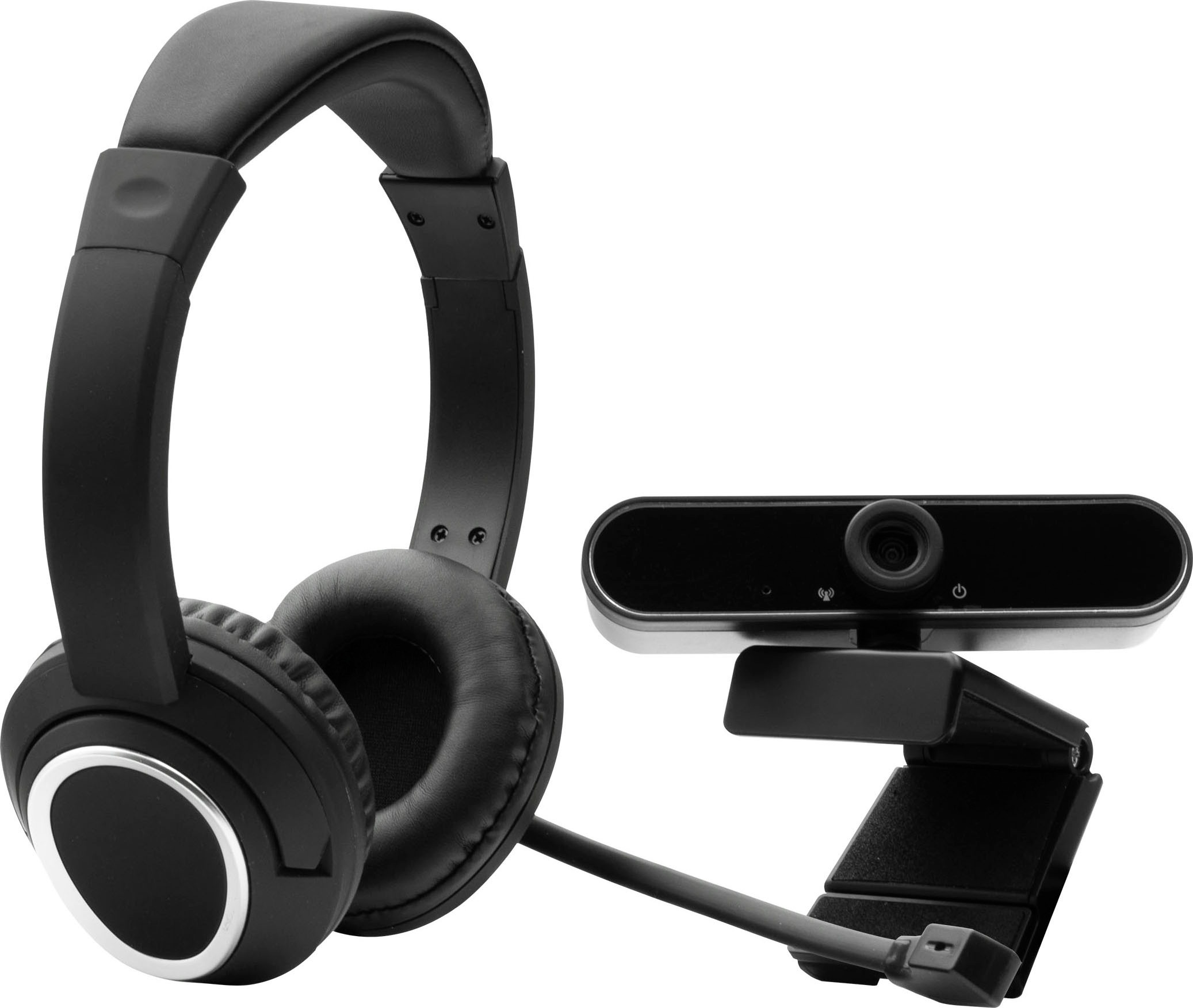 Hyrican Full HD-Webcam »Set PST00182 Office Headset + Full HD Webcam (ST-GH577 + DW1)«, Full HD
