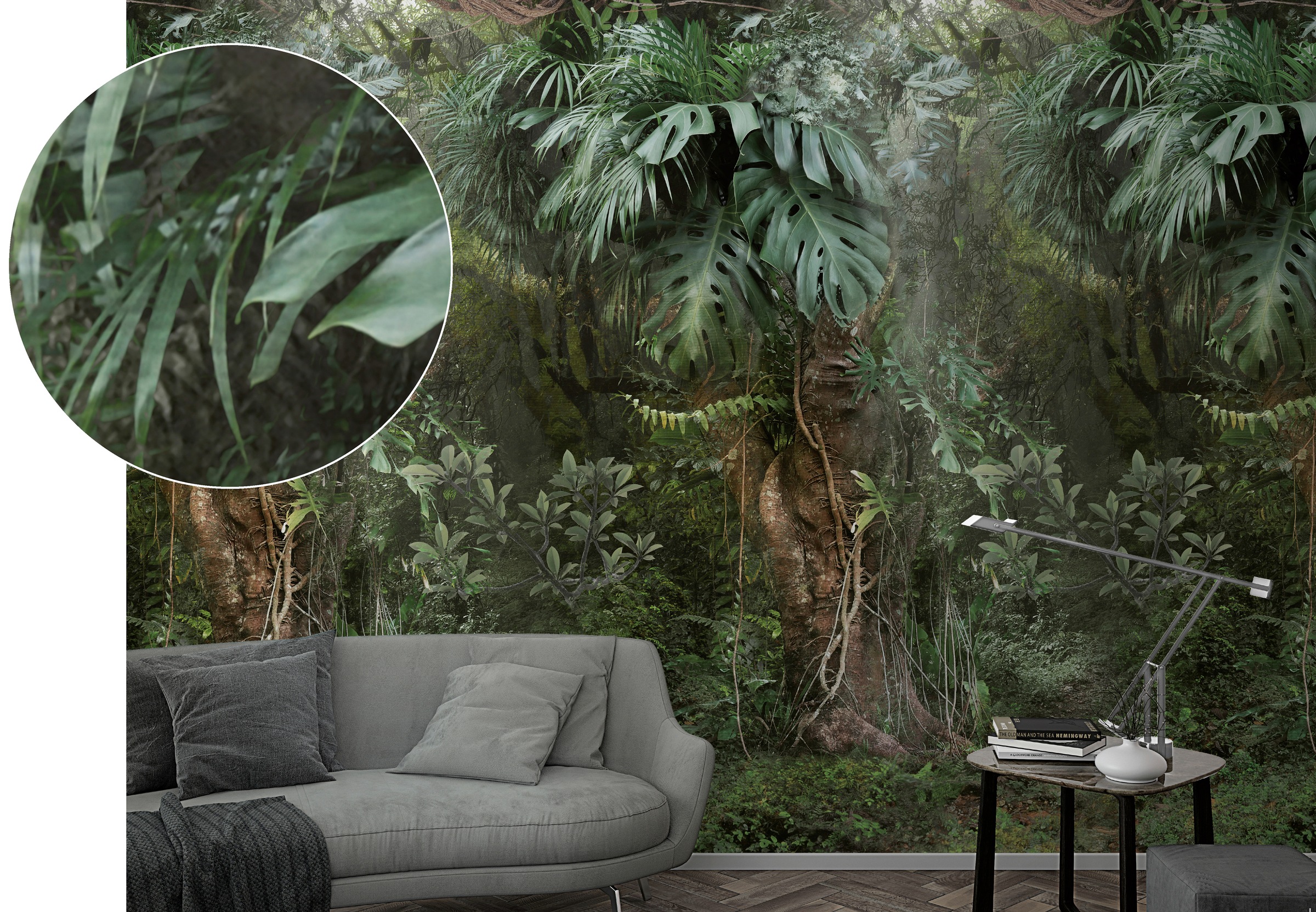 Marburg Fototapete, Wald-realistisch, moderne Tapete für Wohnzimmer Schlafzimmer Küche