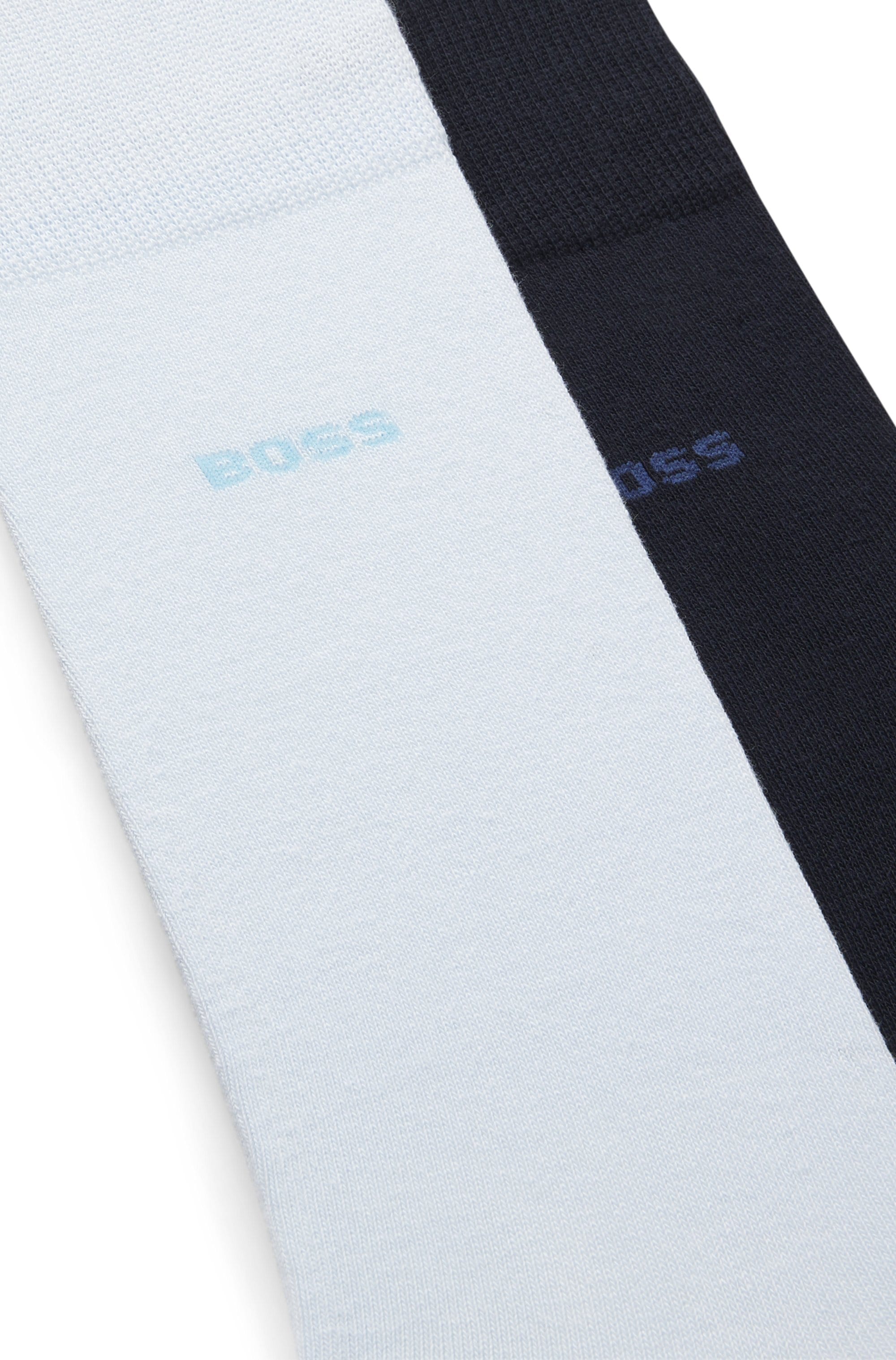 BOSS Businesssocken »2P RS Uni CC« Packung, 2er, 2 Paar tlg. mit Markenlogo
