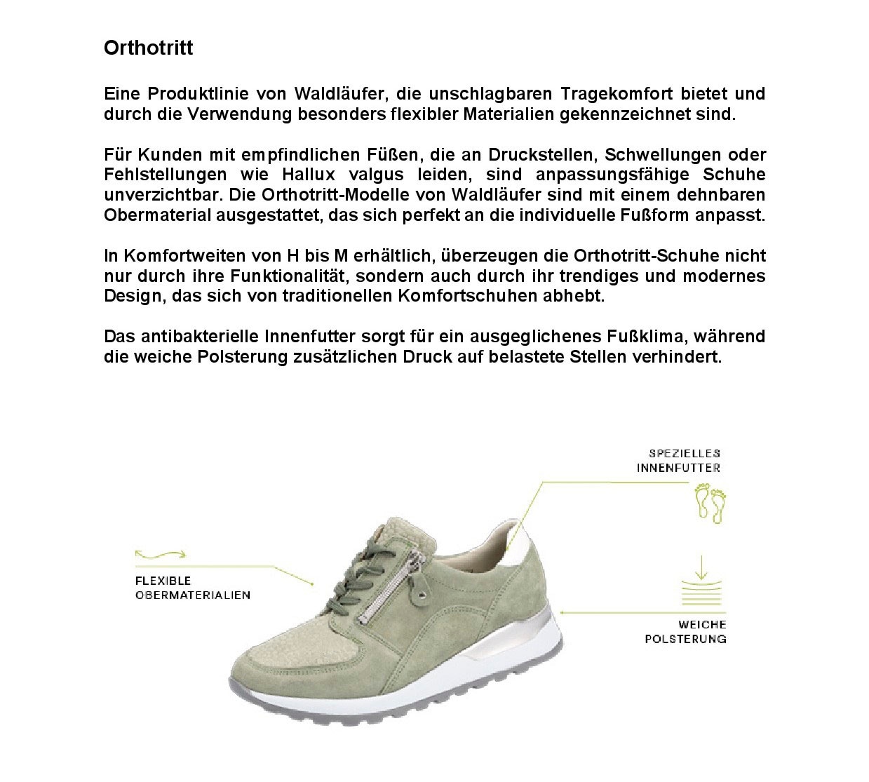 Waldläufer Klettschuh »KATJA-Soft«, Bequemschuh, Komfortschuh in Weite K (=extraweit)