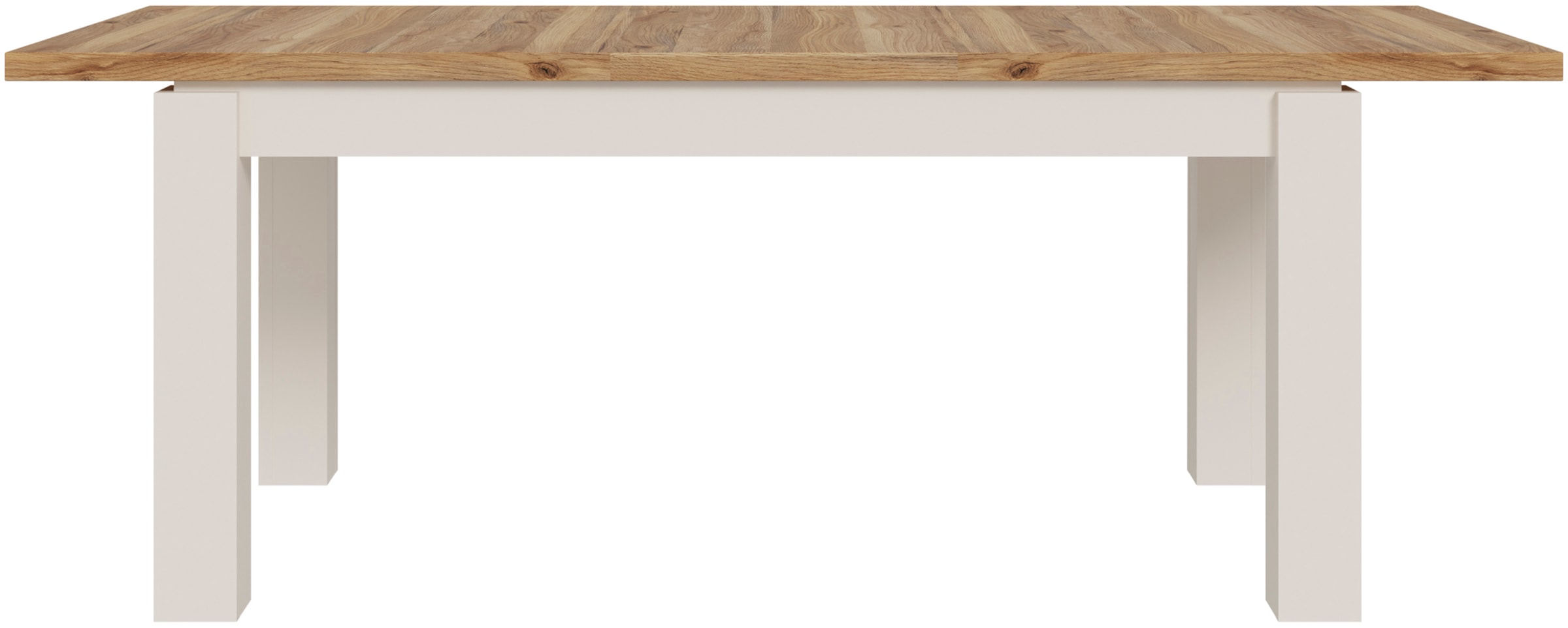 FORTE Esstisch »Oak Square«, Ausziehbarer Esstisch, zweifarbig, Montage