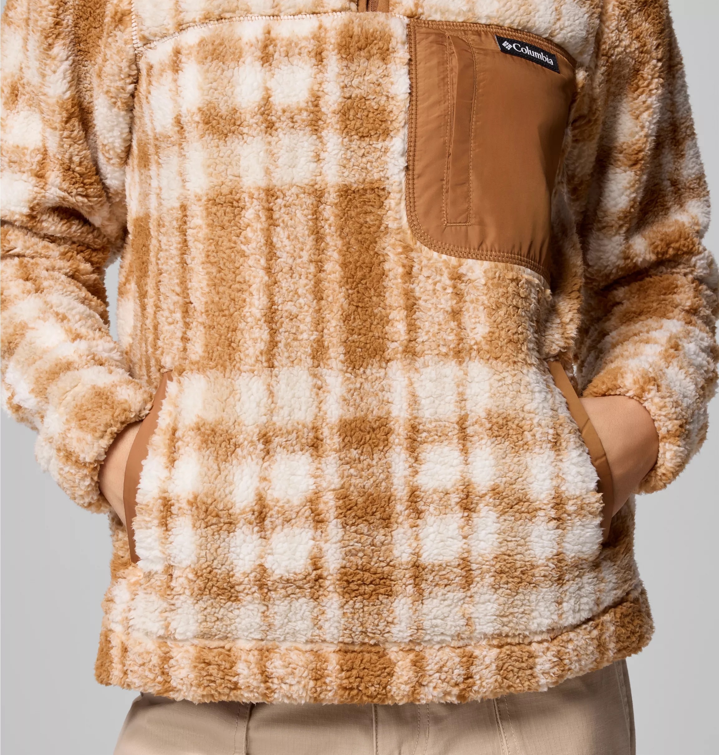 Columbia Fleecepullover , für Wandern und Trekking, für Outdoor-Aktivitäten, weiches Material
