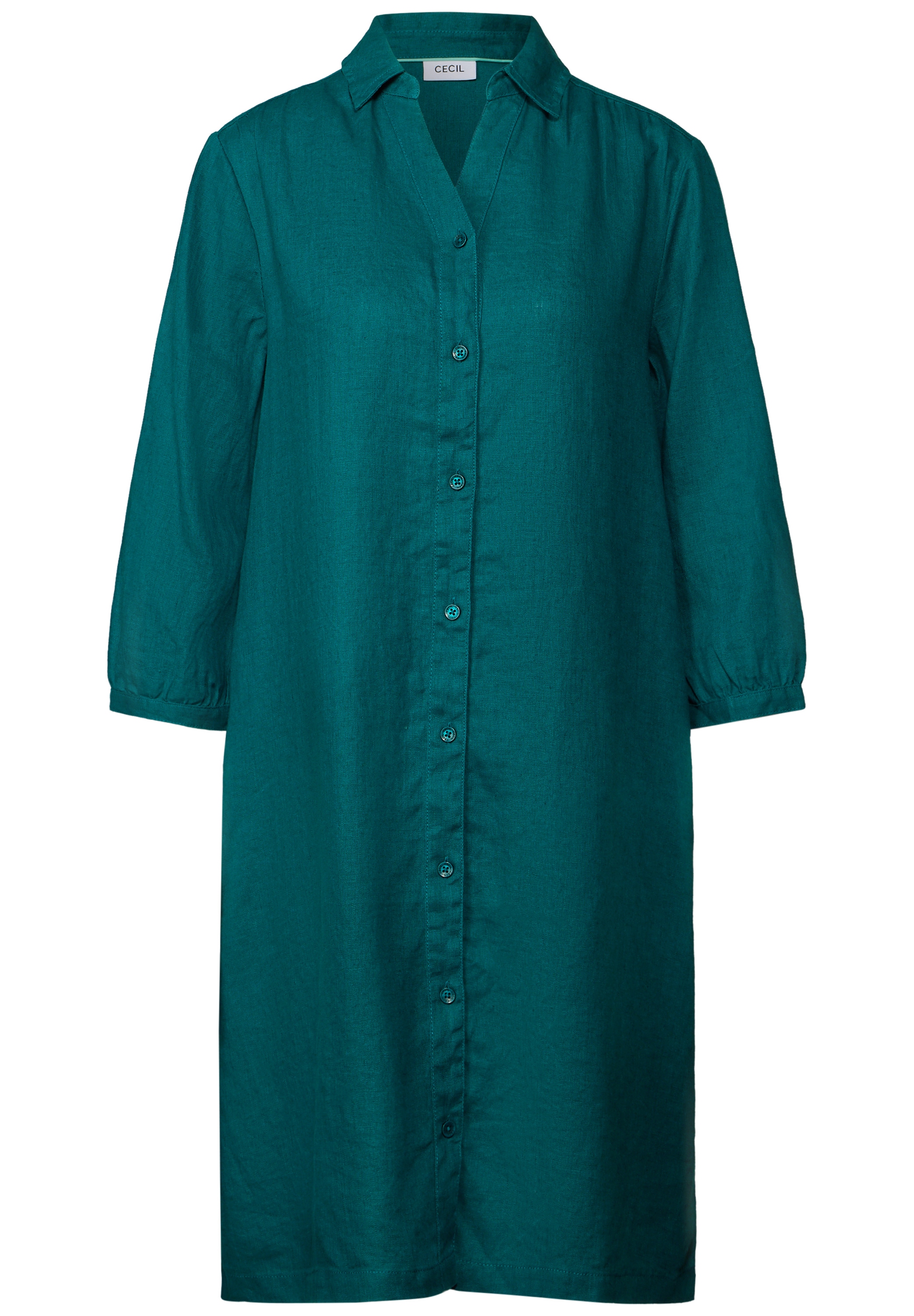 Cecil Blusenkleid, aus Leinen und mit 3/4-Arm