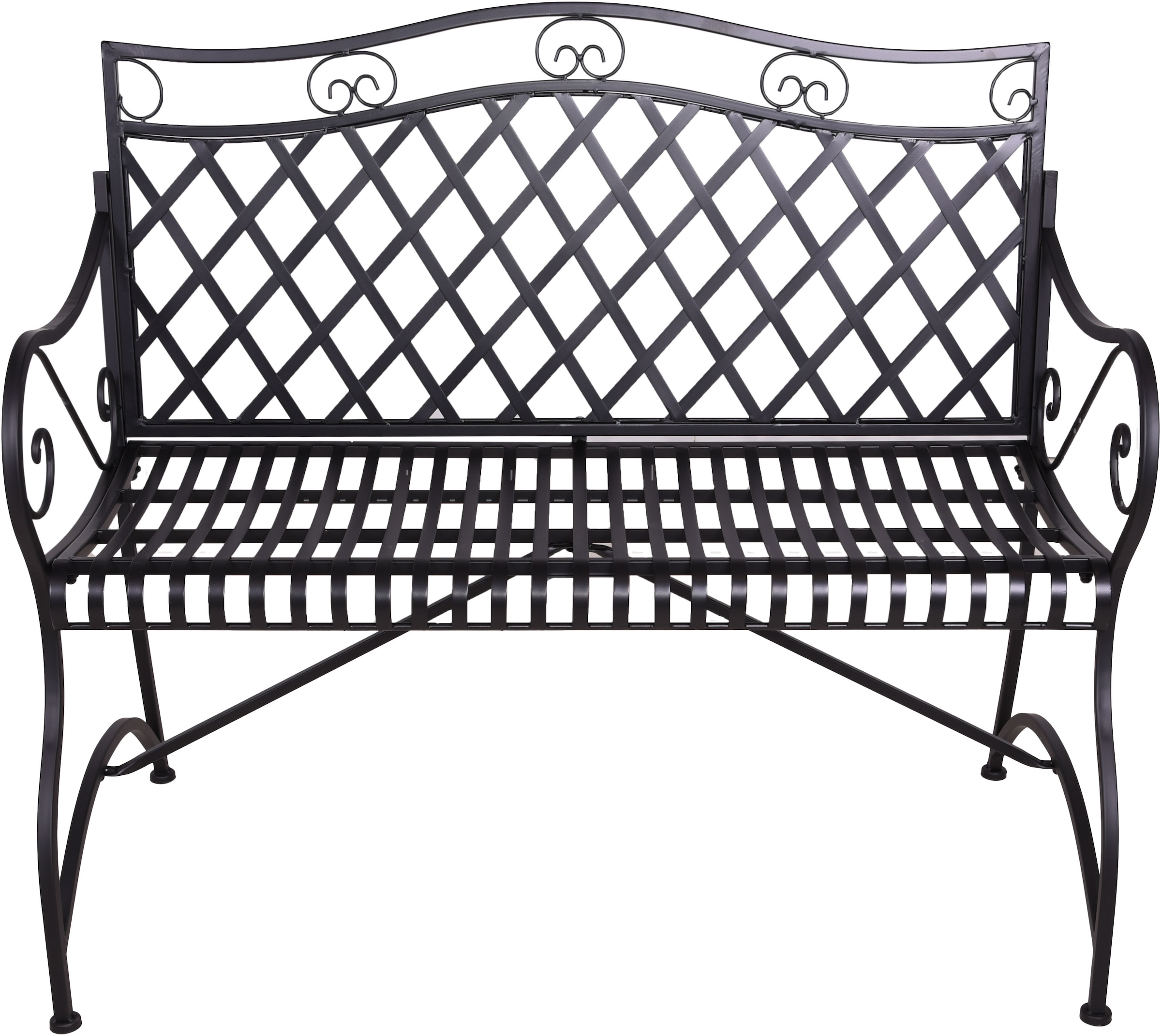 Garden Pleasure Gartenbank »PORAK« mit Armlehne und Verzierungen