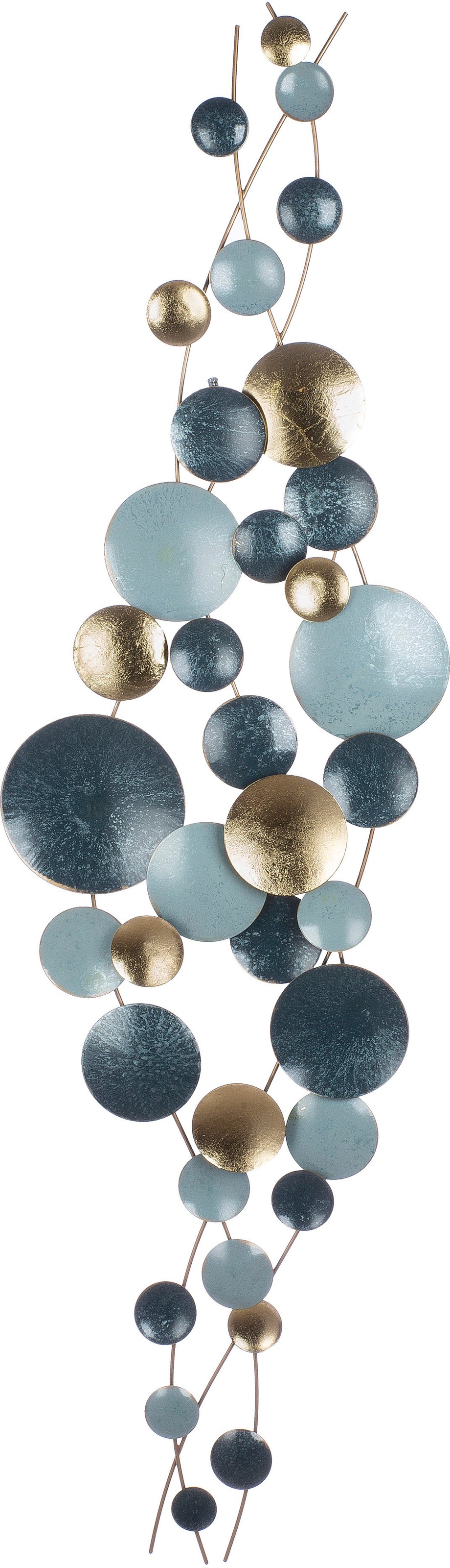 Casablanca by Gilde Wanddekoobjekt »Wandrelief Turquoise« günstig online kaufen
