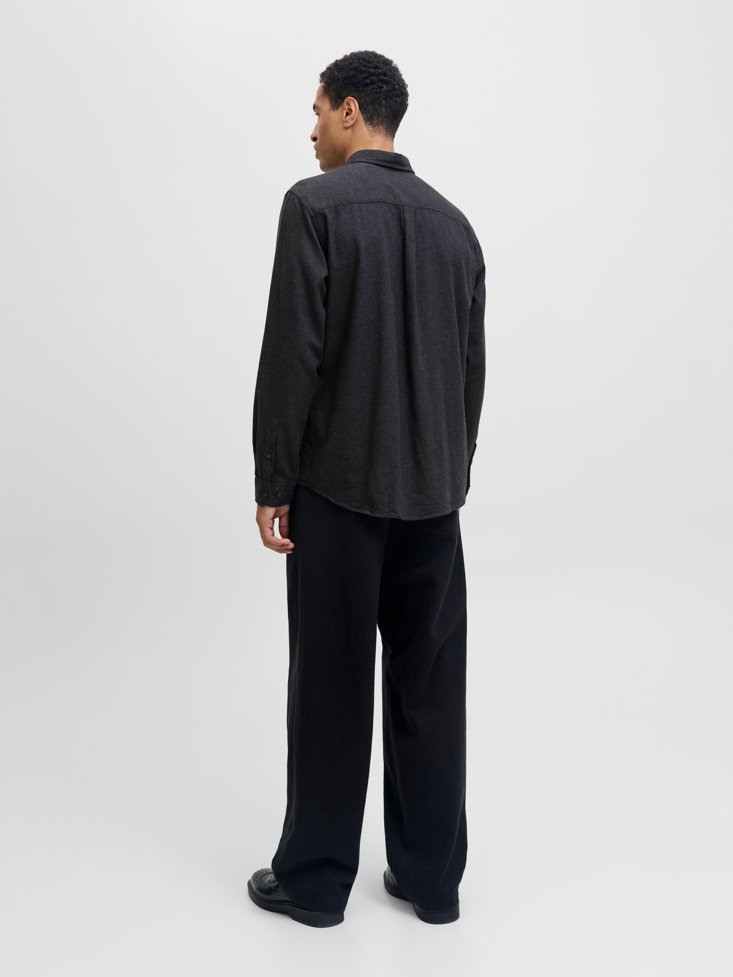 Jack & Jones Langarmhemd »JJECLASSIC MELANGE SHIRT L/S NOOS«
