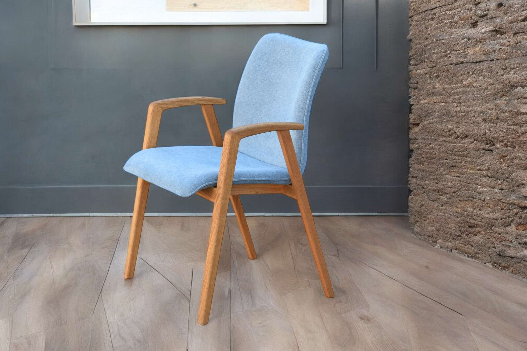 Home affaire Armlehnstuhl »Loreen Esszimmerstuhl, Polsterstuhl, Designstuhl günstig online kaufen