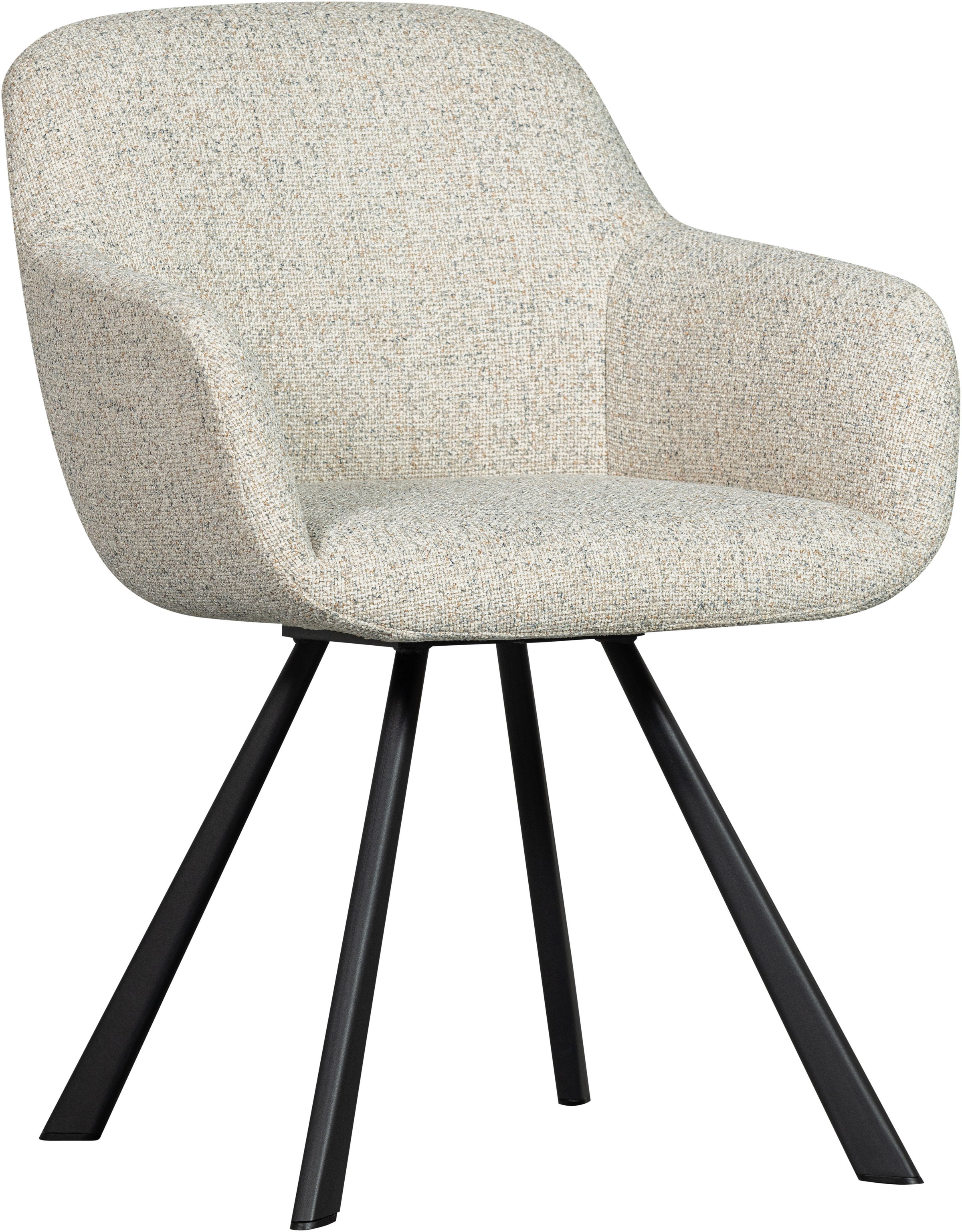 WOOOD Esszimmerstuhl »Juno«, gepolstert mit weichem Bouclé, Höhe 79 cm x Br günstig online kaufen