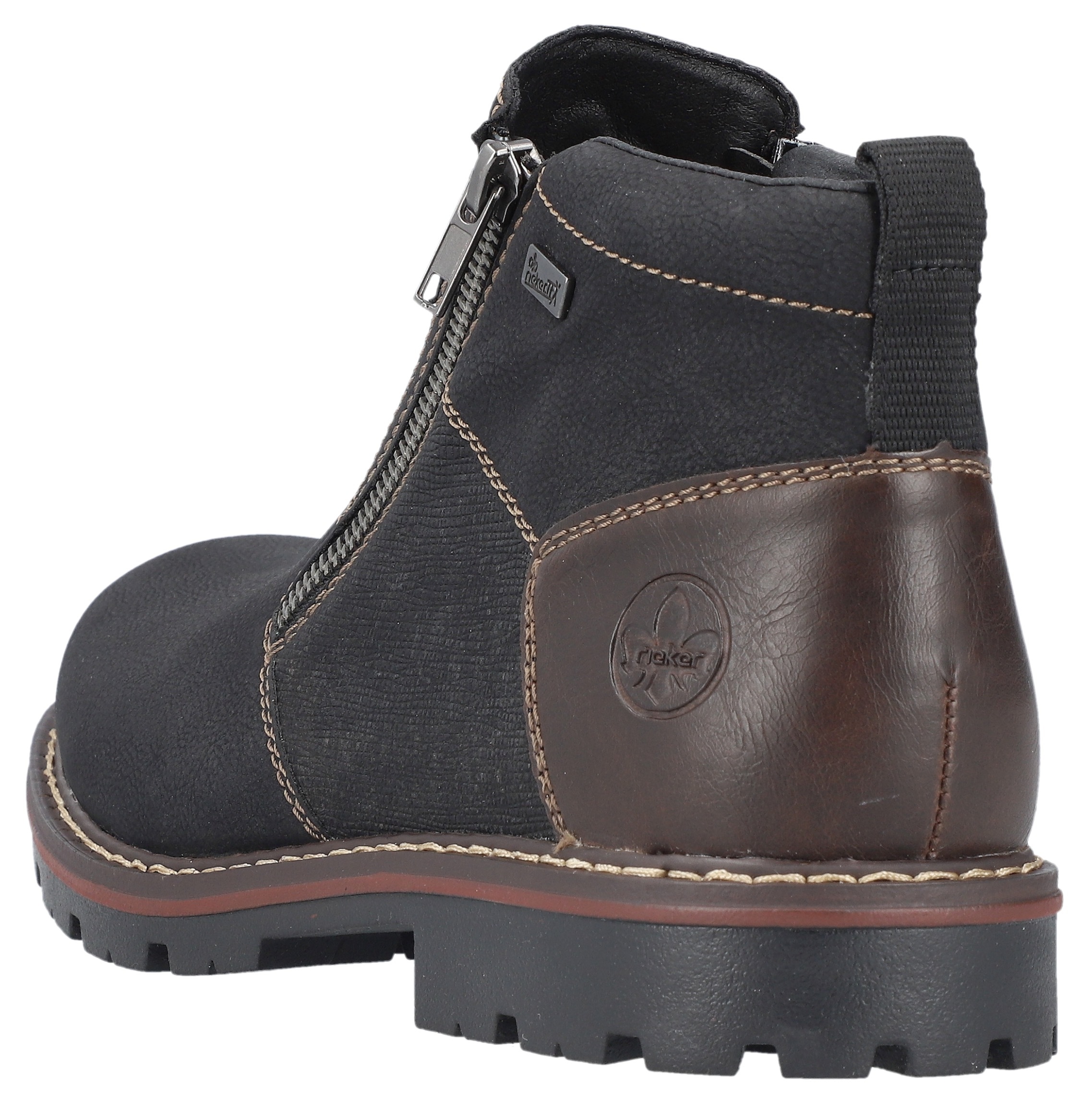 Rieker Winterstiefelette, Winterboots, Warmfutter, Reißverschlüsse, mit TEX-Ausstattung