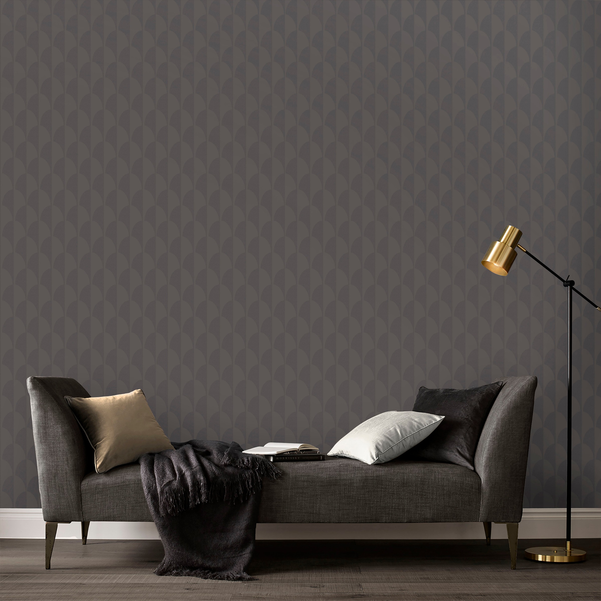 WOW Vliestapete »WOW Grafik Anthrazit Vliestapete« 3D-Optik WOW Grafik Anth günstig online kaufen