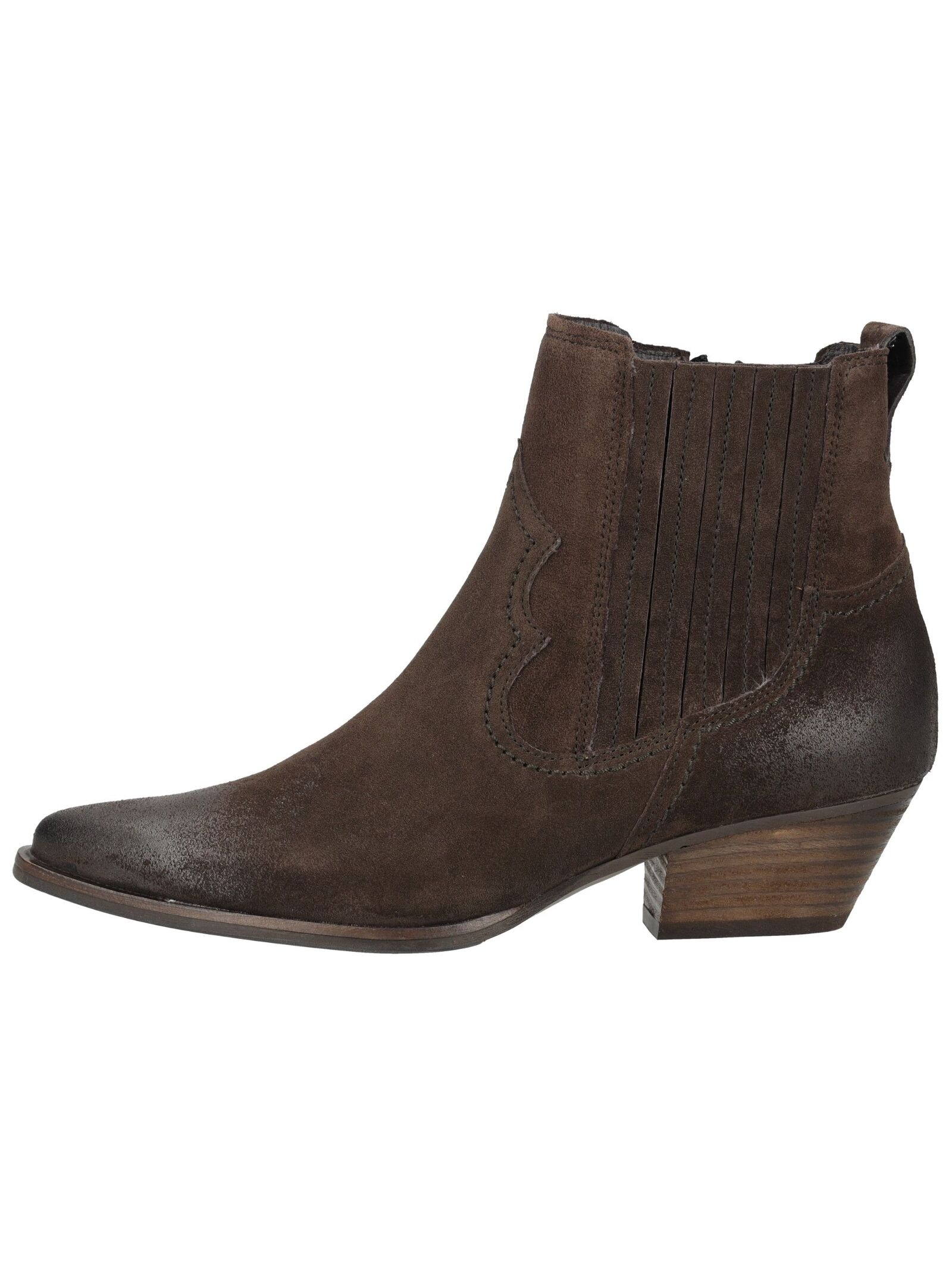 Paul Green Bikerboots »Paul Green Stiefelette Veloursleder«